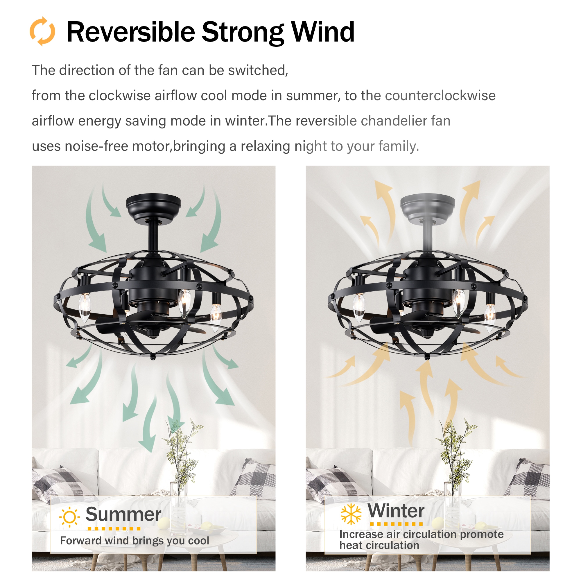 LTMATE LSHEM-3042BL Ceiling-Fans - View #7