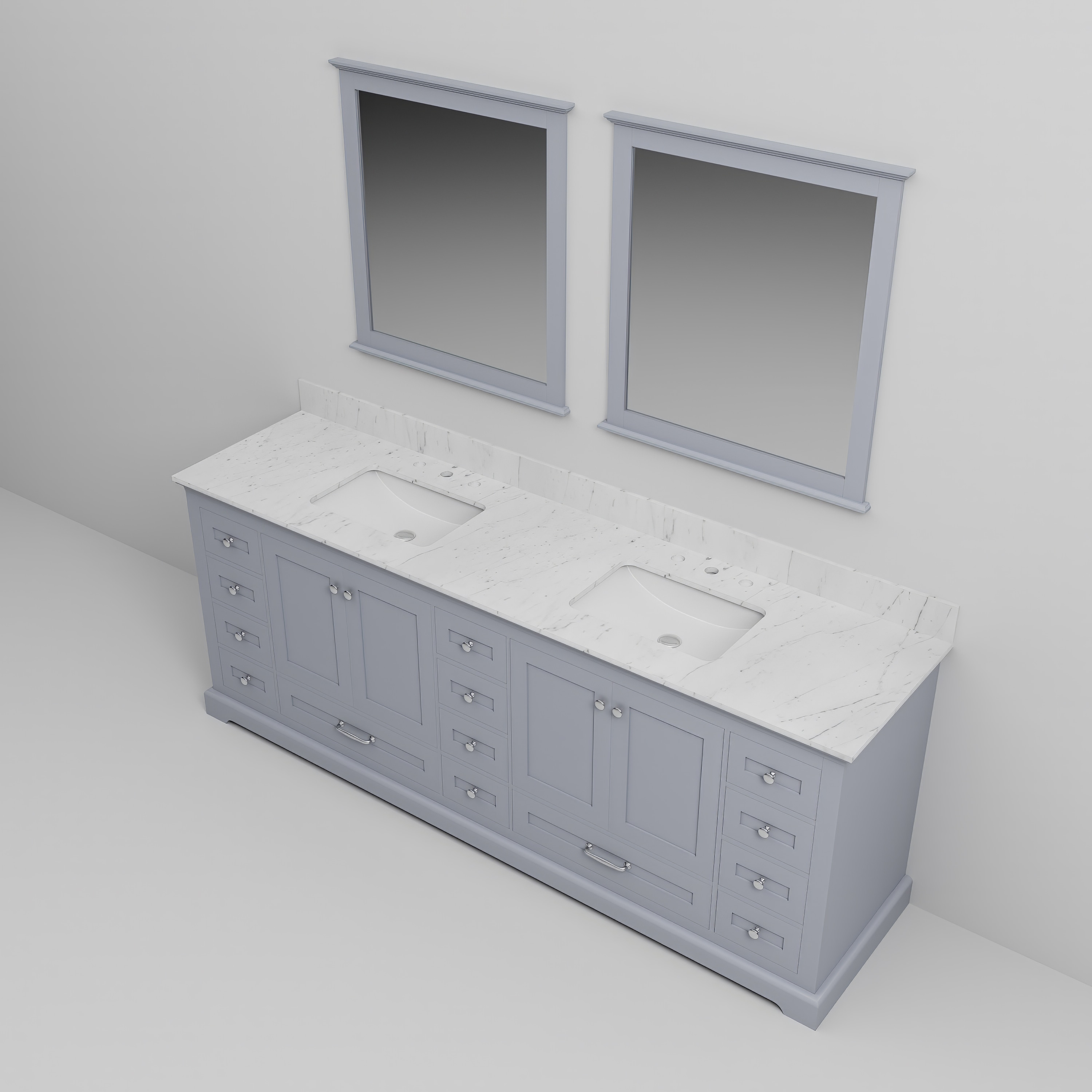 Lexora LD342284DBDSM34 Bath-Vanity-Combo - View #13