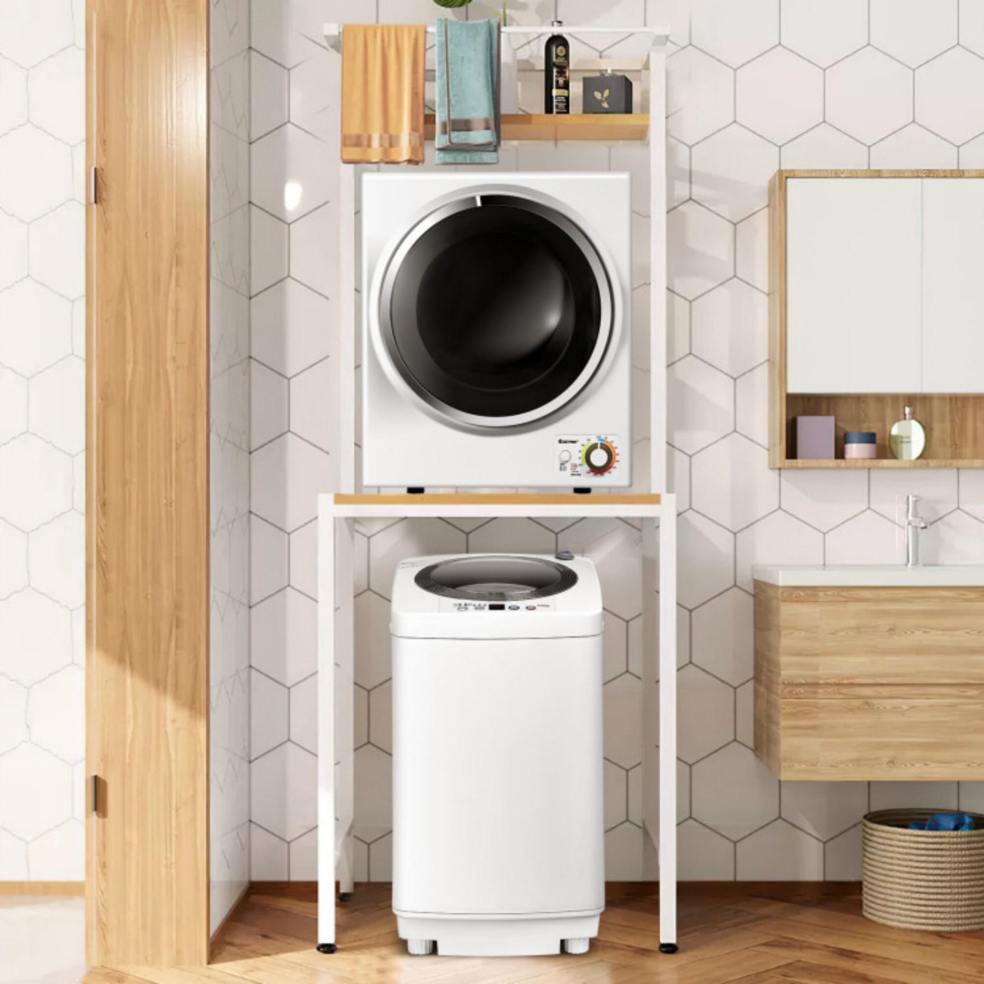 LUCKY ONE LO-FP11047USWH Combination-Washers-Dryers - View #3