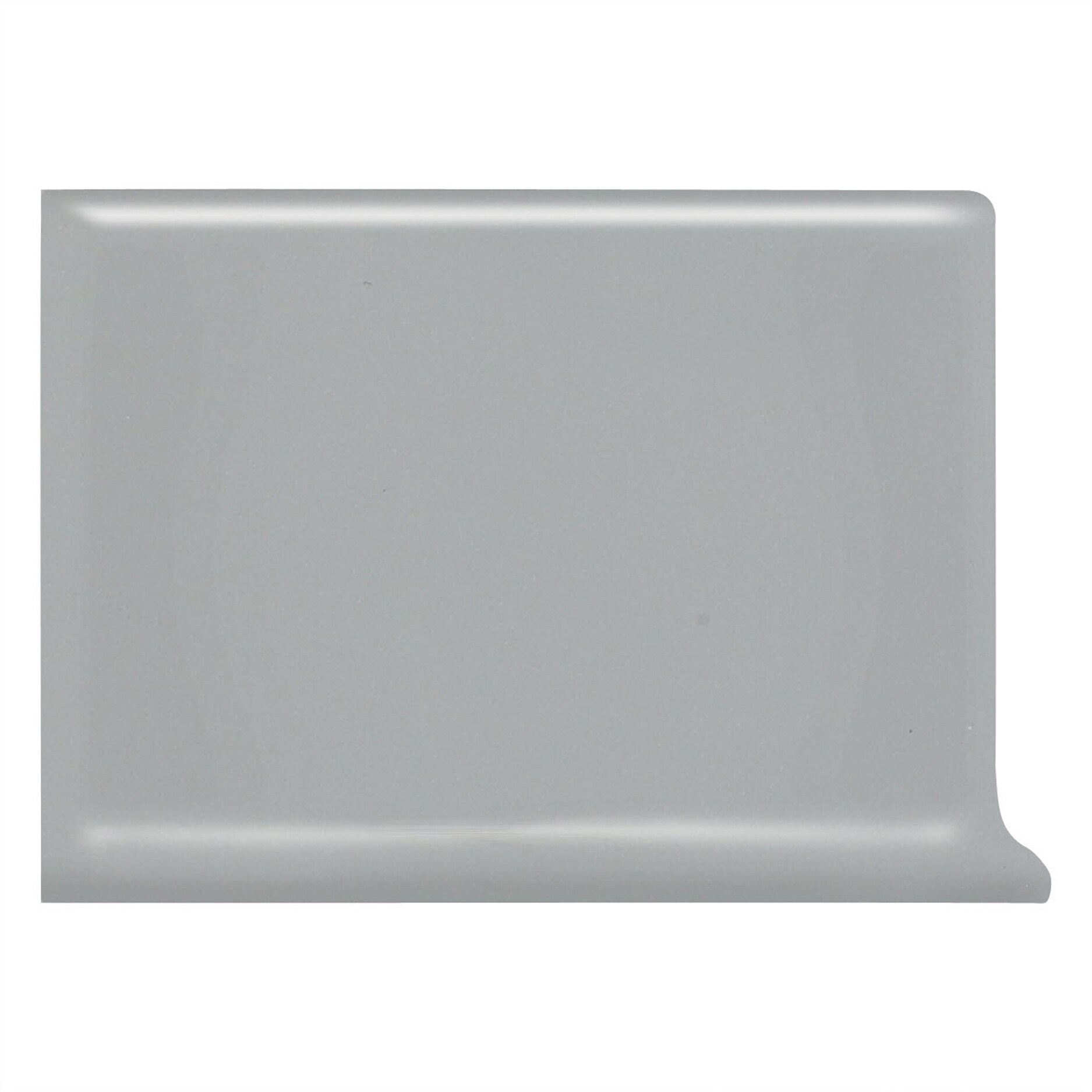 American Olean Bright Light Smoke Ceramic Cove Base Tile (4-in x 6-in) at  Lowes.com