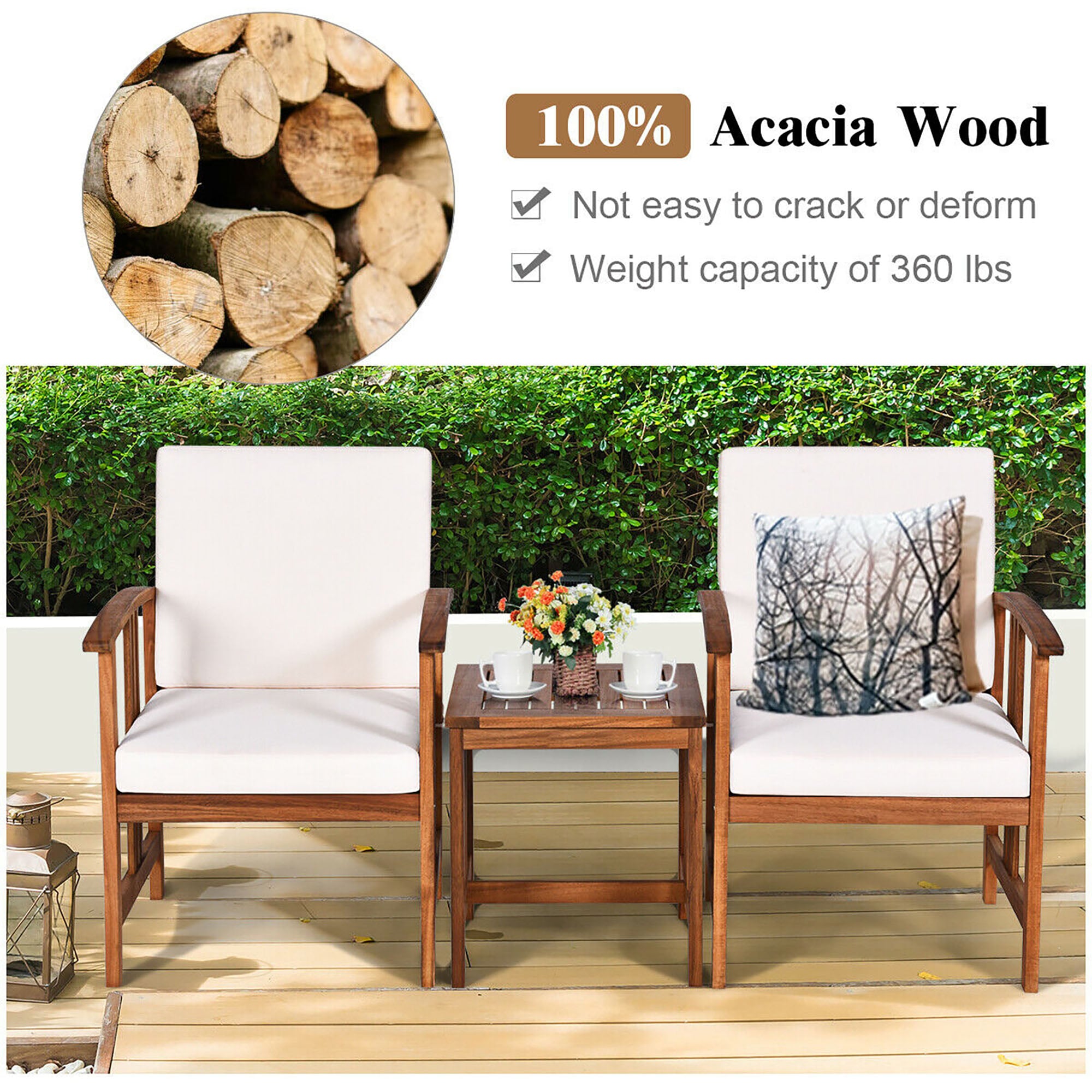 CASAINC TM-WF190311AAE Patio-Conversation-Sets - View #5