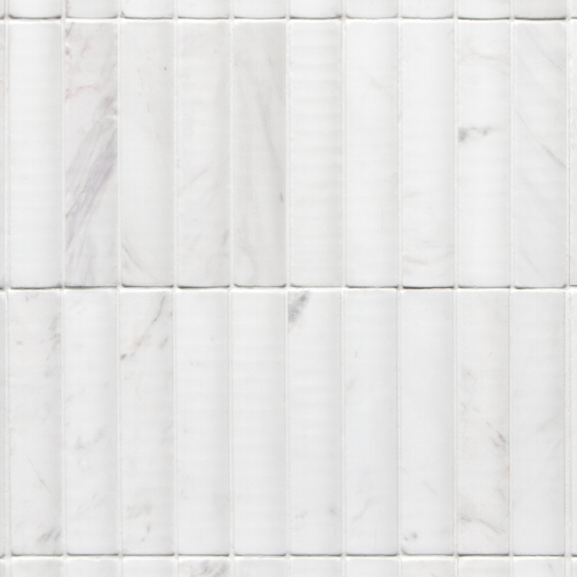 SUNWINGS MIR-COP-10 Carrara White 12-in x 13-in Honed Natural stone Stone look Mosaic Wall Tile ( 5.15-sq ft Carton )