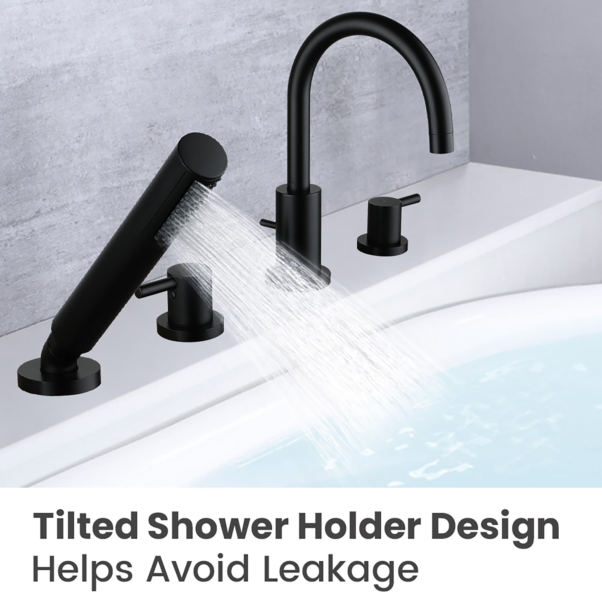 CASAINC CALTC11BN Roman-Tub-Faucets - View #12