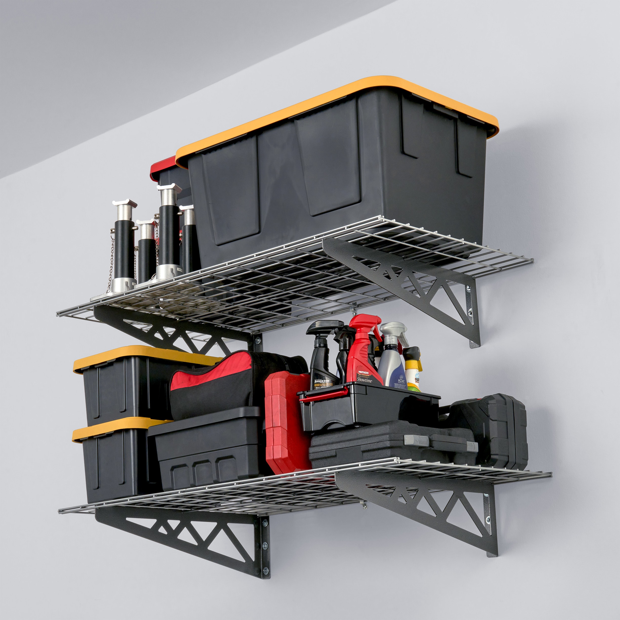 SafeRacks SR-WS1 24X48-H-LWS Wall-Mounted-Shelving - View #2