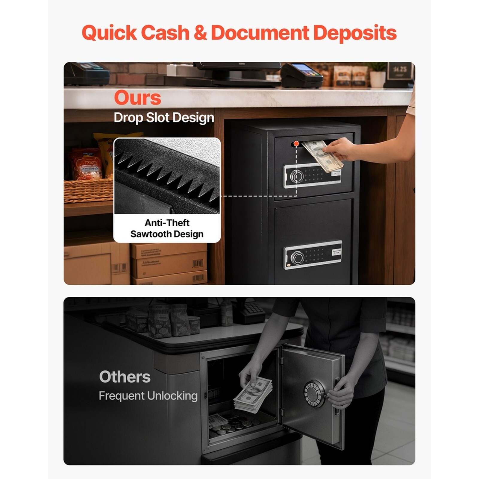 GIVIMO LW038GIVSS1838 Cash-Check-Safes - View #7