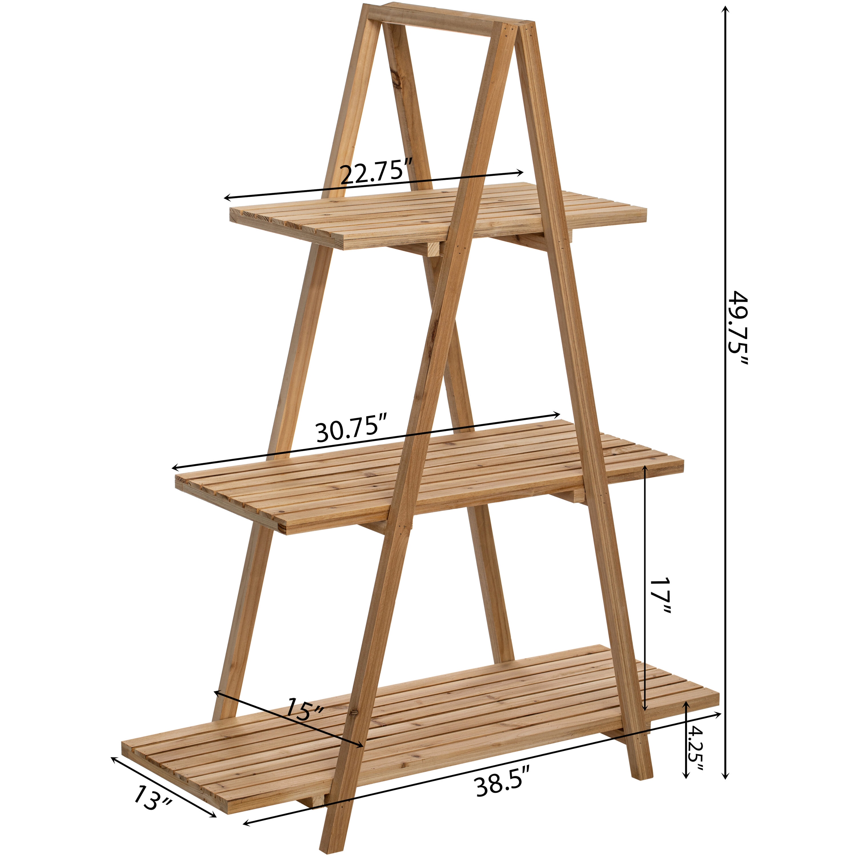 Vintiquewise QI004597 Plant-Stand - View #4