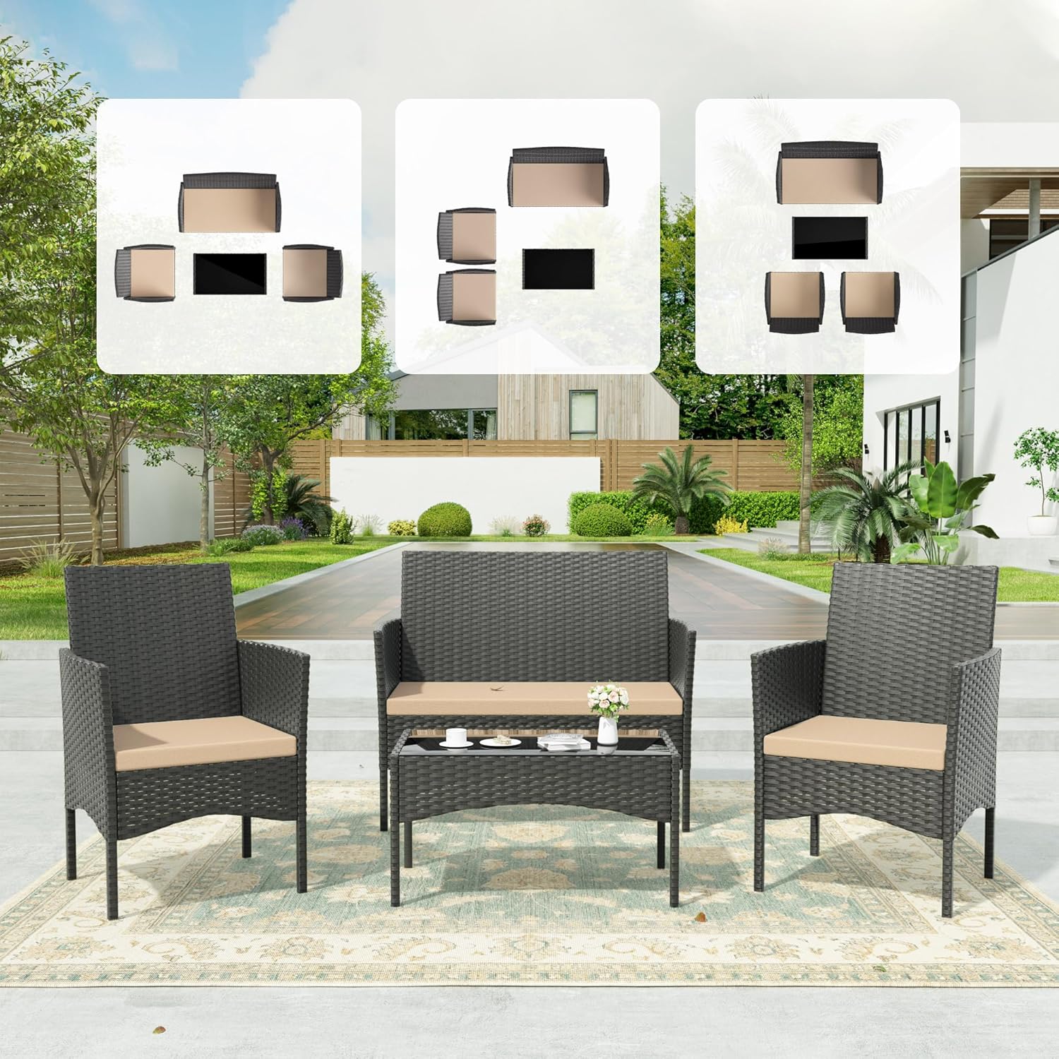ALAULM LS-630-SJT-SAND Patio-Conversation-Sets - View #6