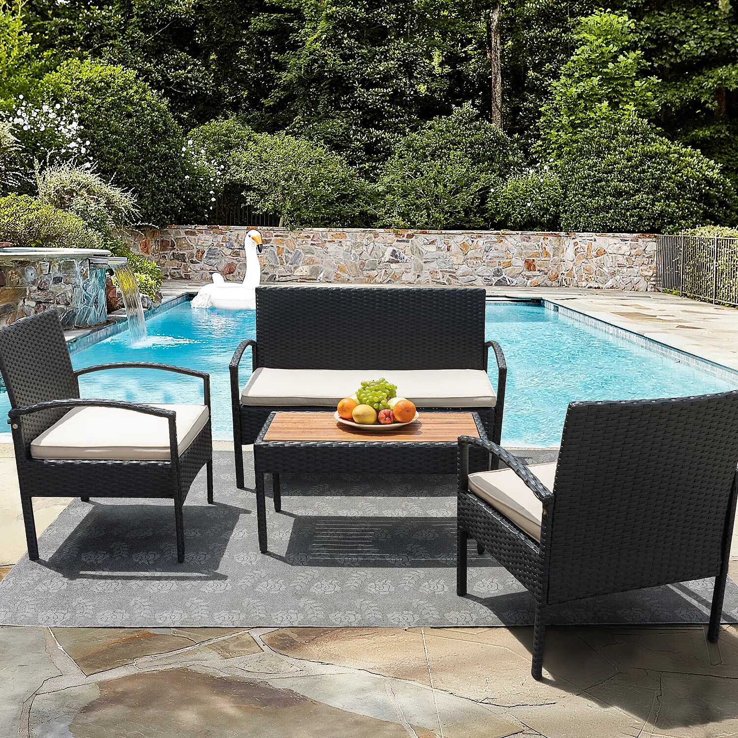 Vineego LS-TBWBG Patio-Conversation-Sets - View #3