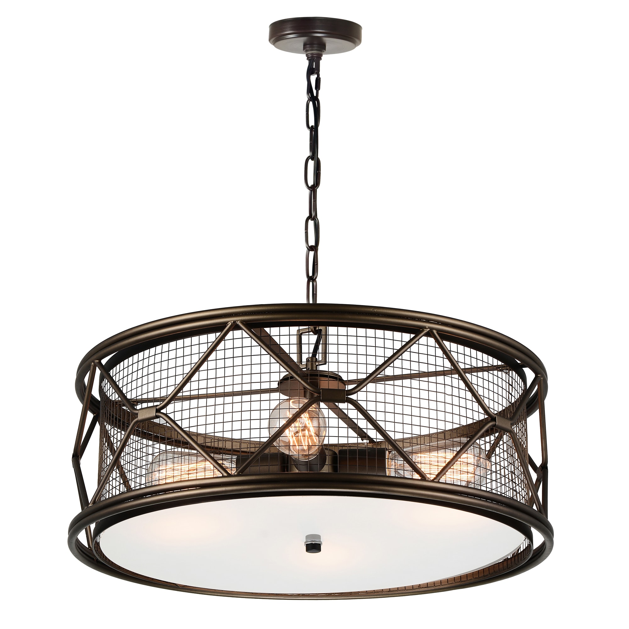 CWI Lighting 9914P22-4-204 Kali 4 -Light Brown Rustic For Use in Bathrooms, Bedrooms, Dining Rooms, Foyers, Kitchens, Living Rooms Chandelier