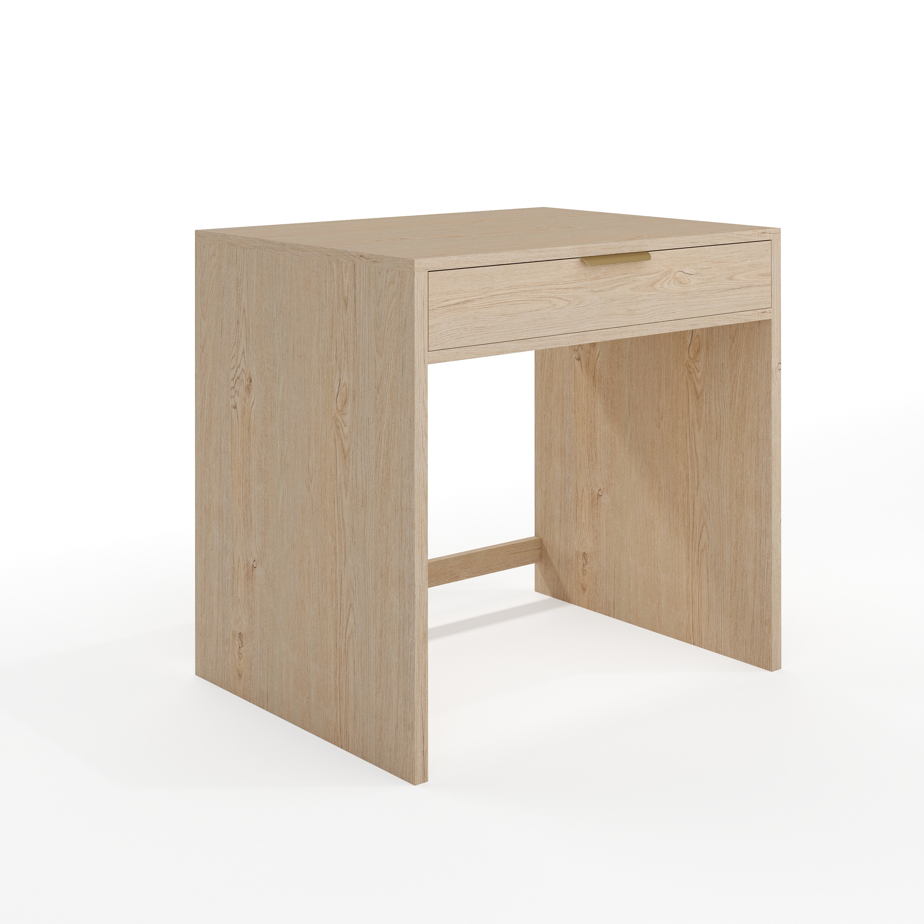 Martha Stewart 196861189333 Kayden 31.5-in Brown Modern/Contemporary Computer desk