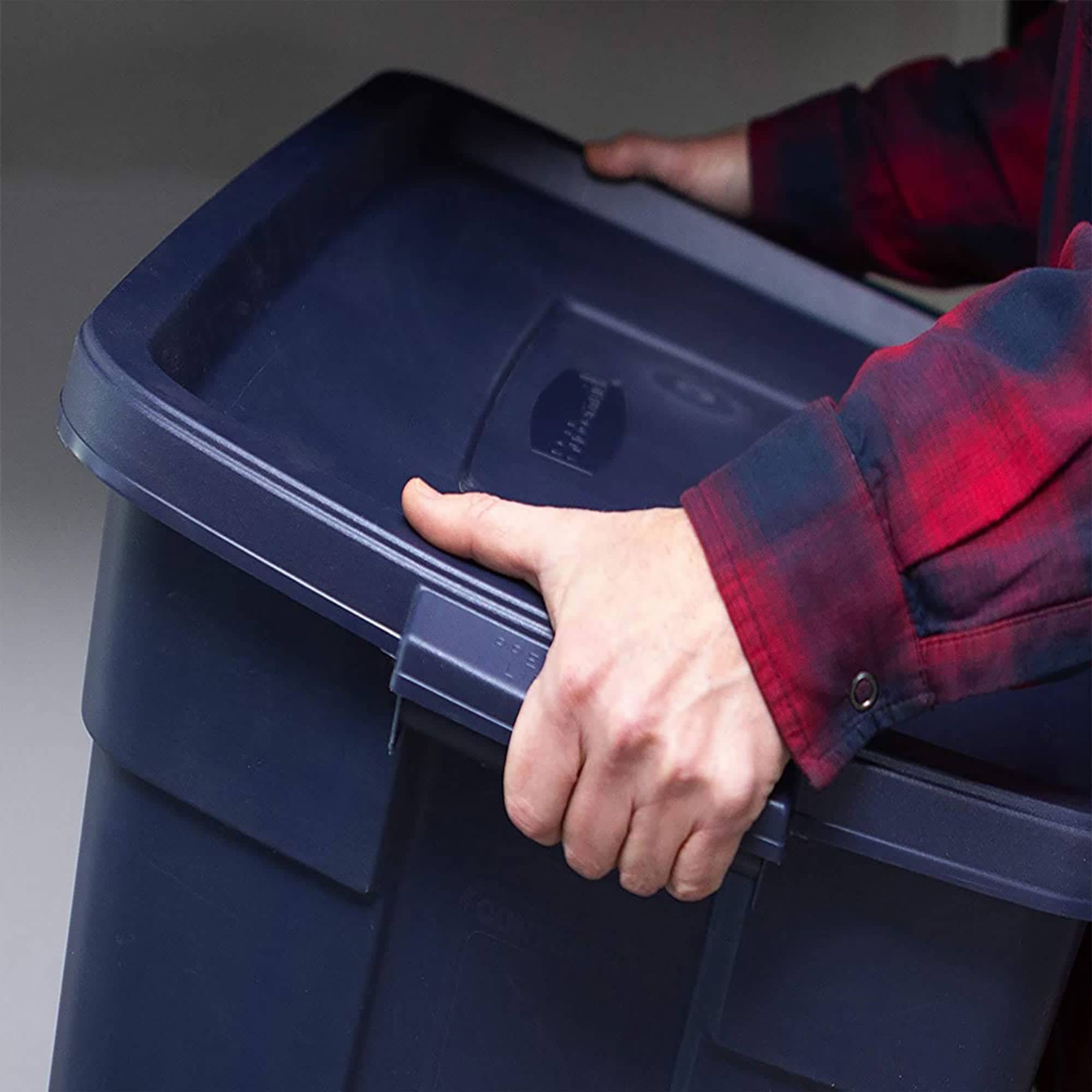 Rubbermaid 245392 Plastic-Storage-Totes - View #6