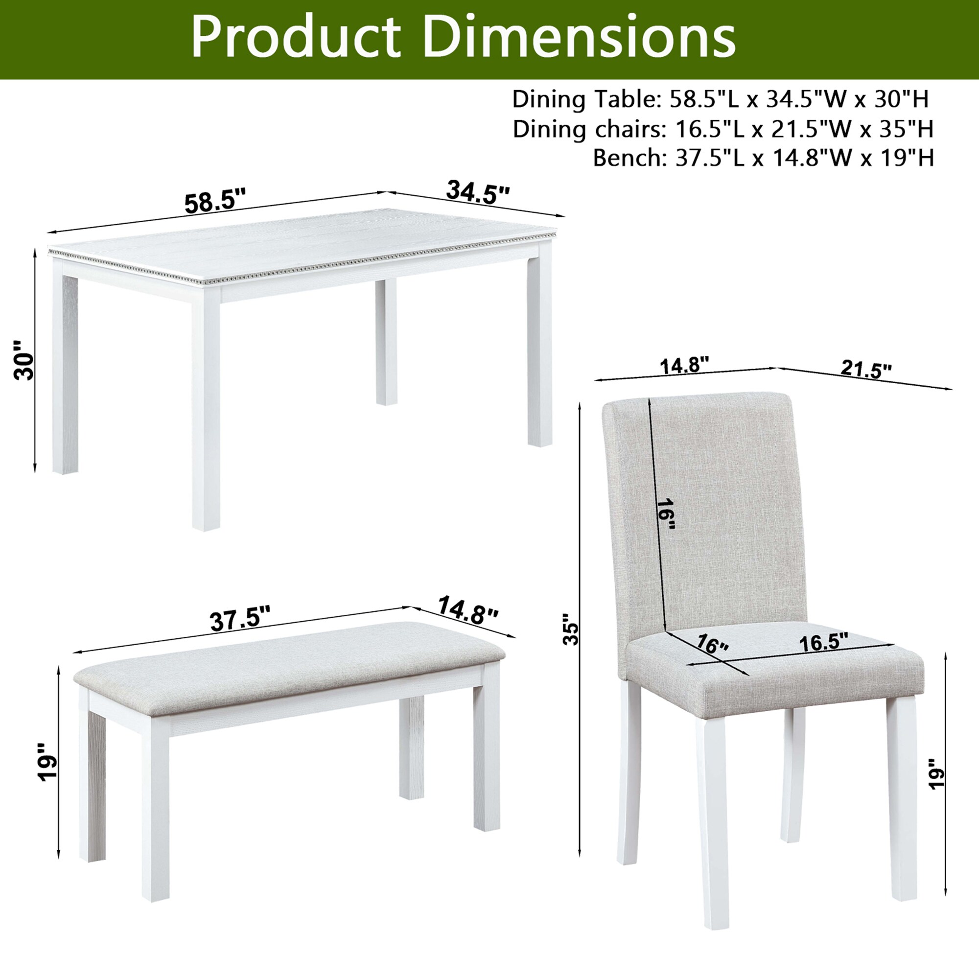 Bybafun YC9900038 Dining-Sets - View #5