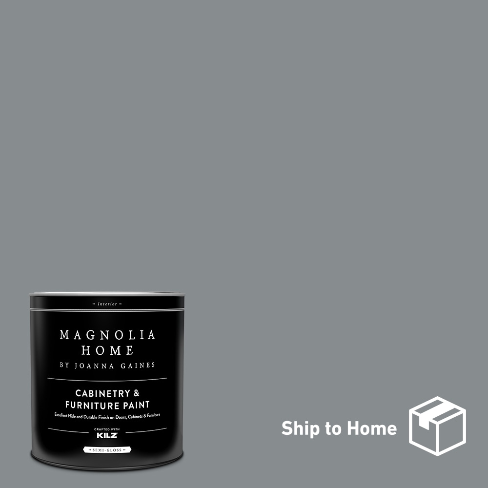 Magnolia Home 00163804  by Joanna Gaines Semi-gloss Deep Rock Enamel ( 1-quart )