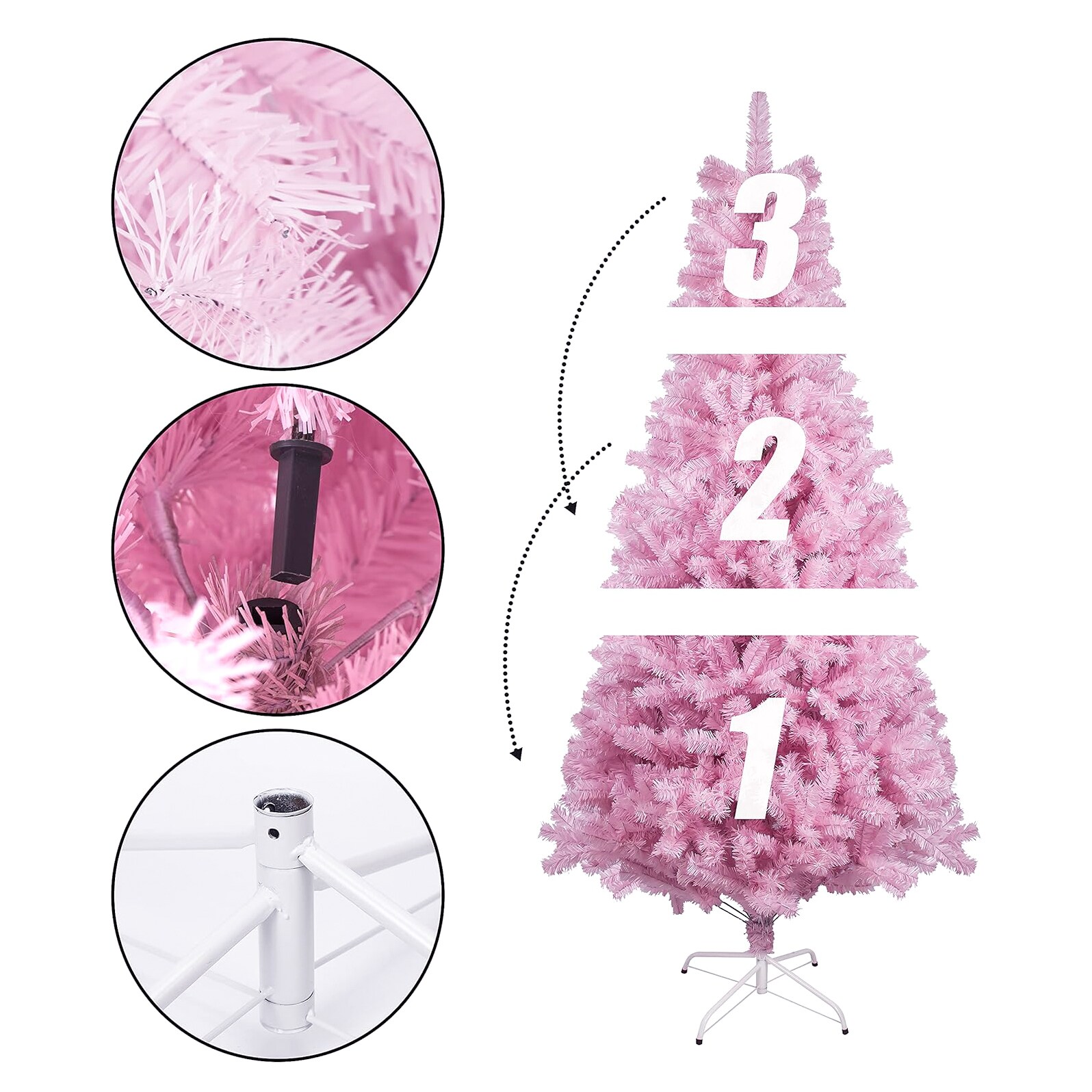 AAZJ NBC-CM70558 Artificial-Christmas-Trees - View #5