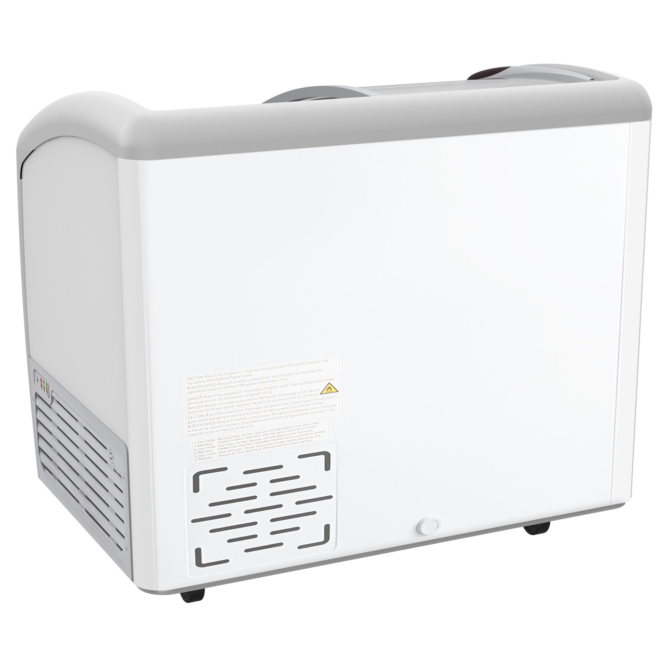 KoolMore 9-cu ft Manual Commercial Freezer (White)