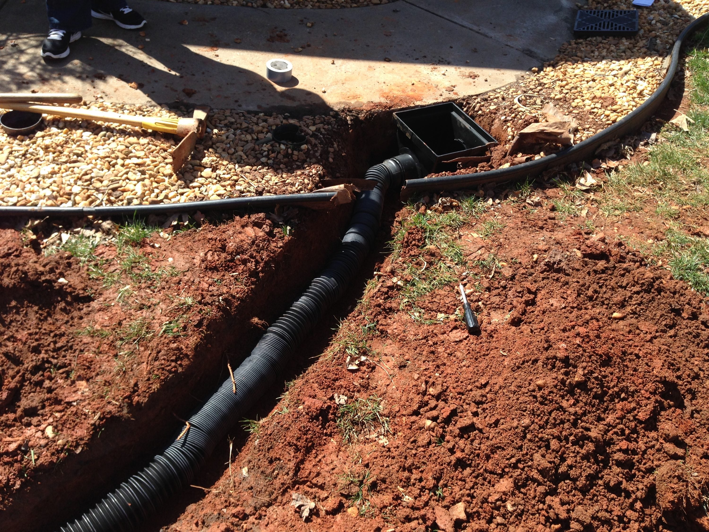 Bend-A-Drain 4-in x 25-ft Corrugated Flex Pipe in the Corrugated ...