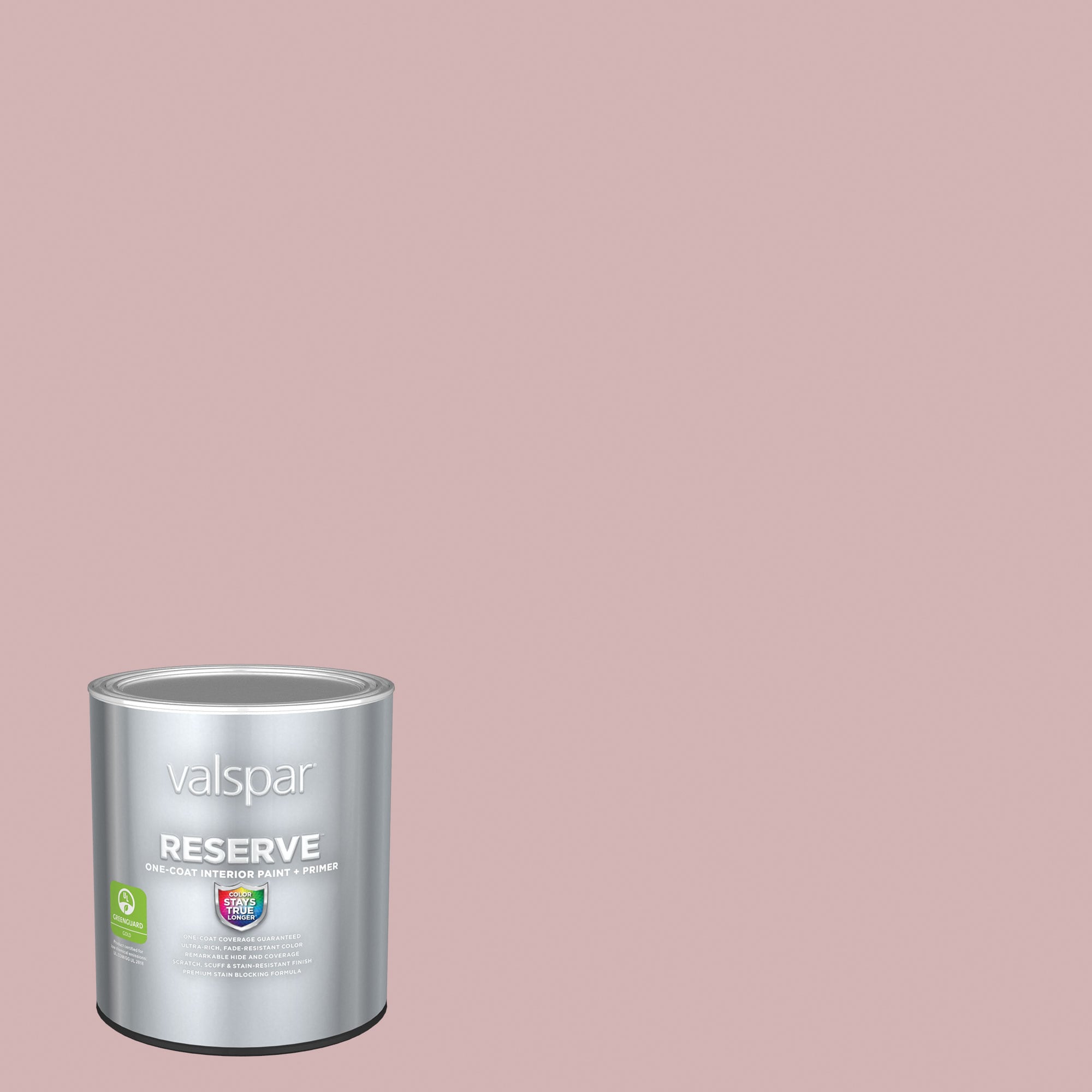 Valspar 1006-8B-2916562 Reserve Flat Bombay Pink 1006-8B Latex Interior Paint Paint + Primer ( 1-quart )