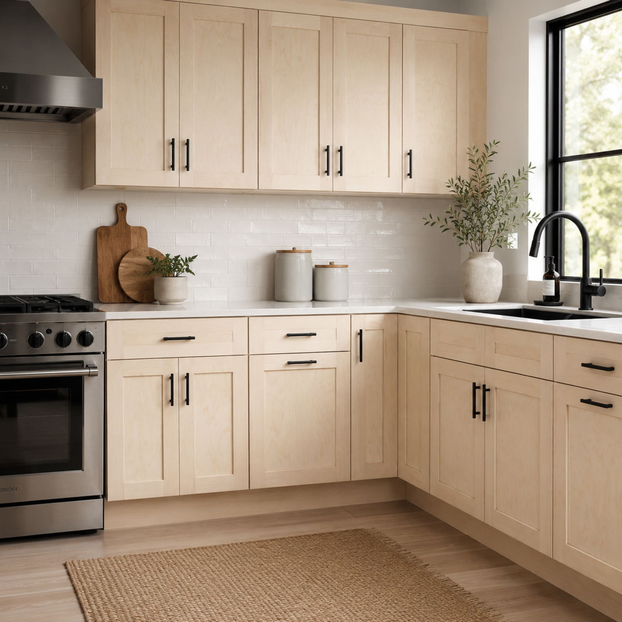Design House 561407-NAT Cabinets-Kitchen - View #6