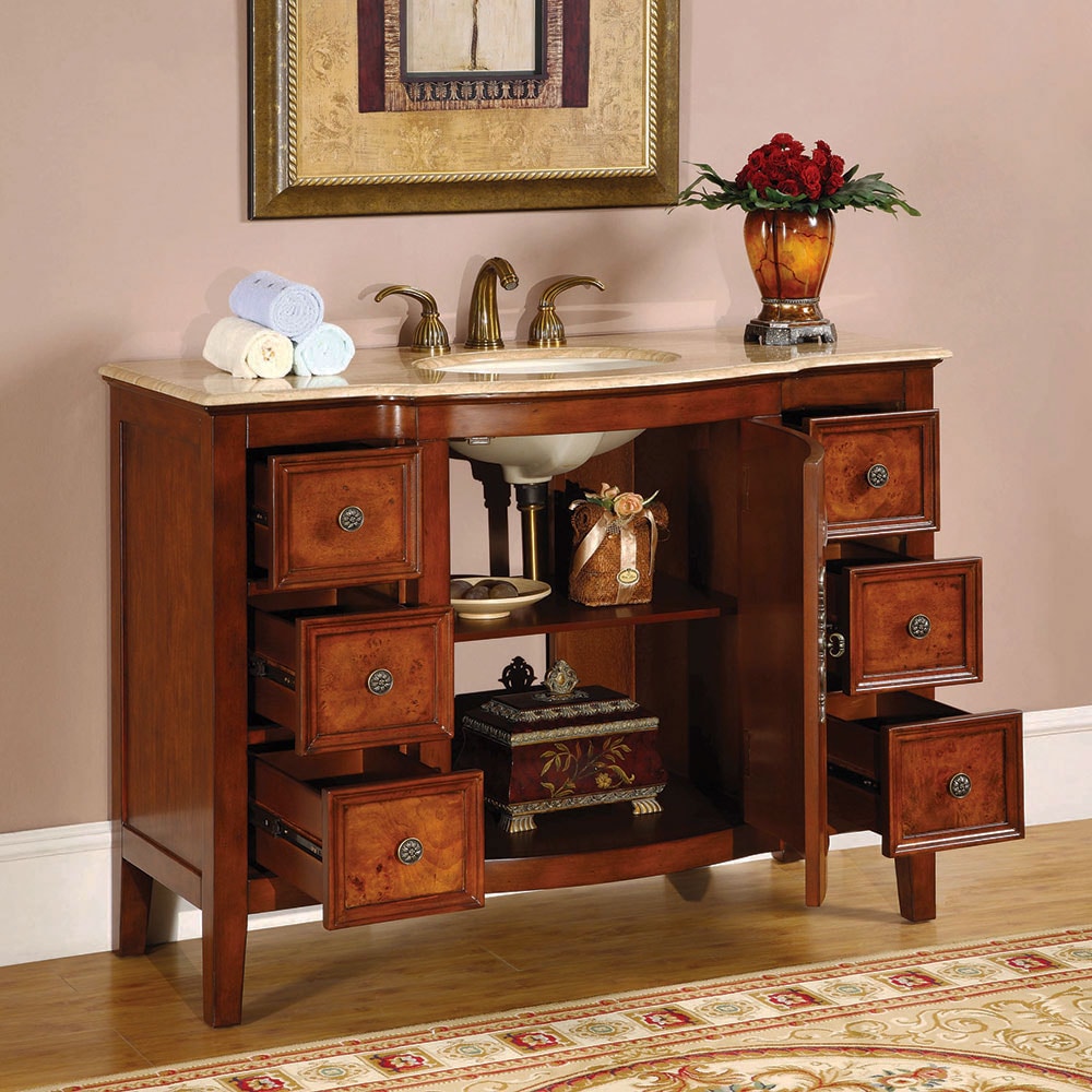 Silkroad Exclusive HYP-0701-T-UIC-48 Bath-Vanity-Combo - View #2