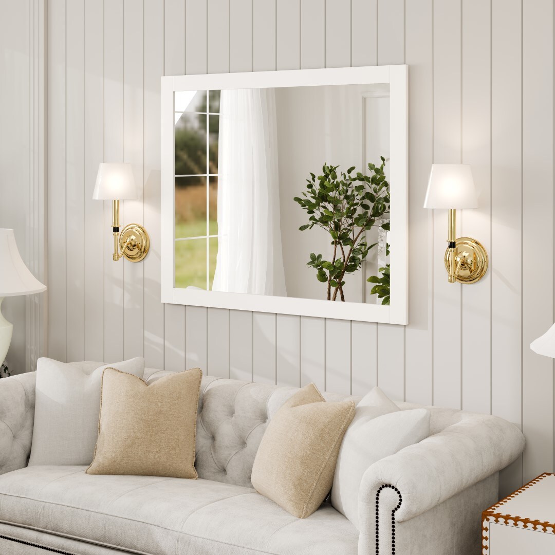 Eviva EVMR514-36X30-WH Decor-Mirrors - View #7
