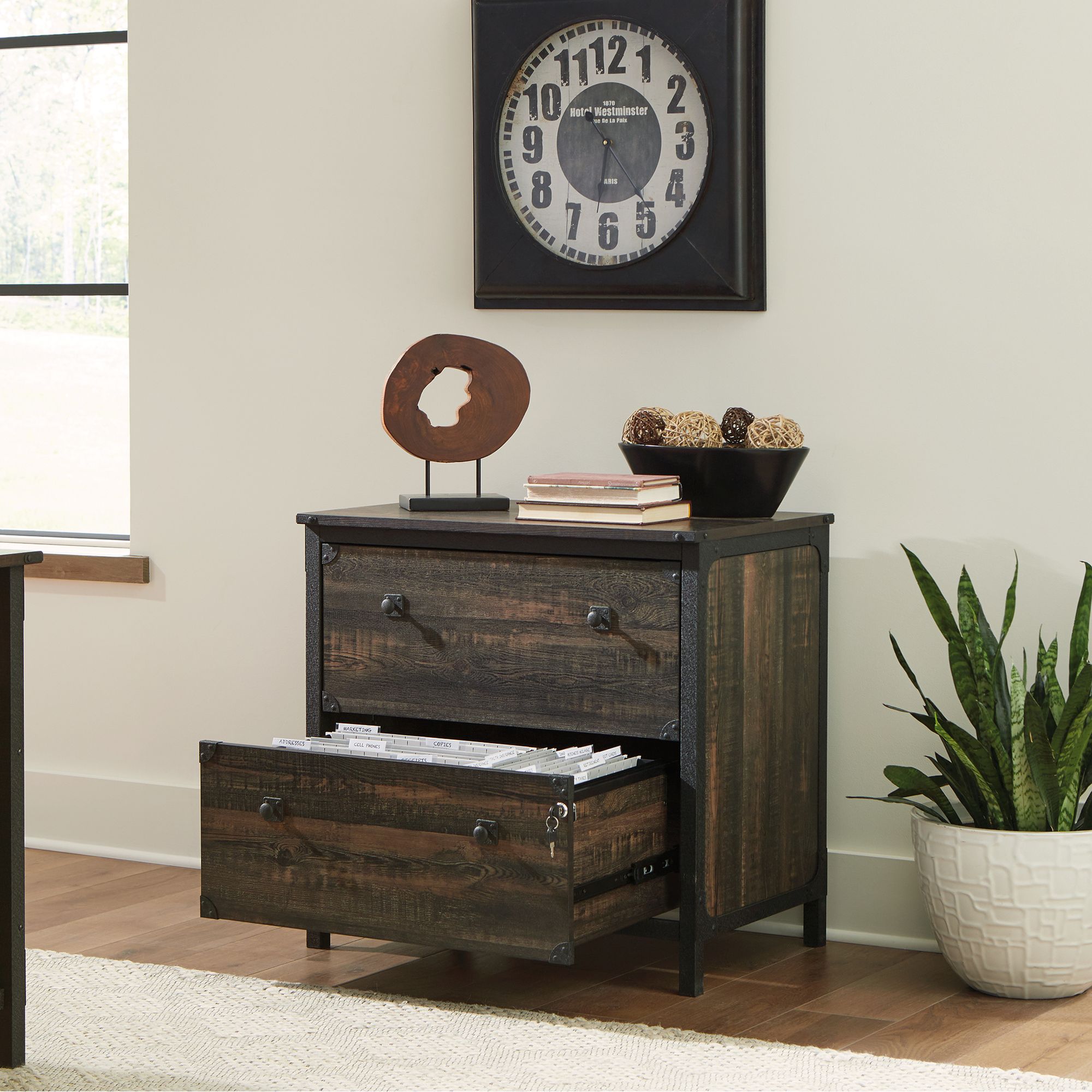 Sauder Steel River Lateral File Cabinet - Thumbnail 3