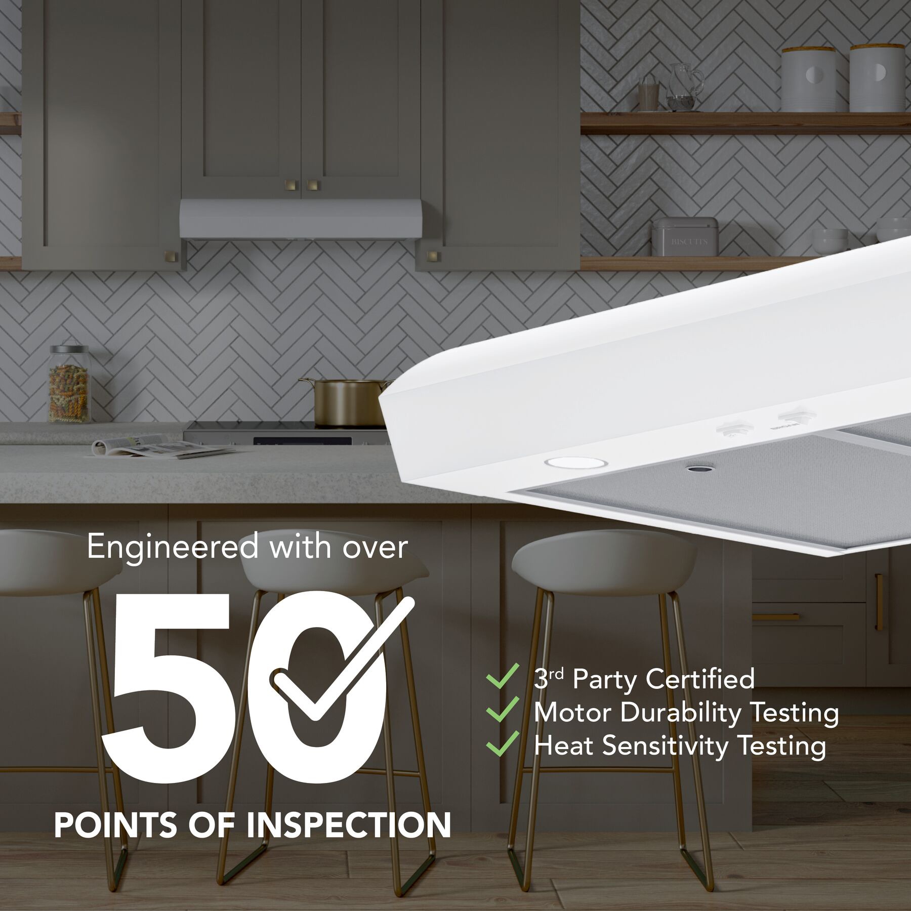 Broan MTR1303WW Undercabinet-Range-Hoods - View #5
