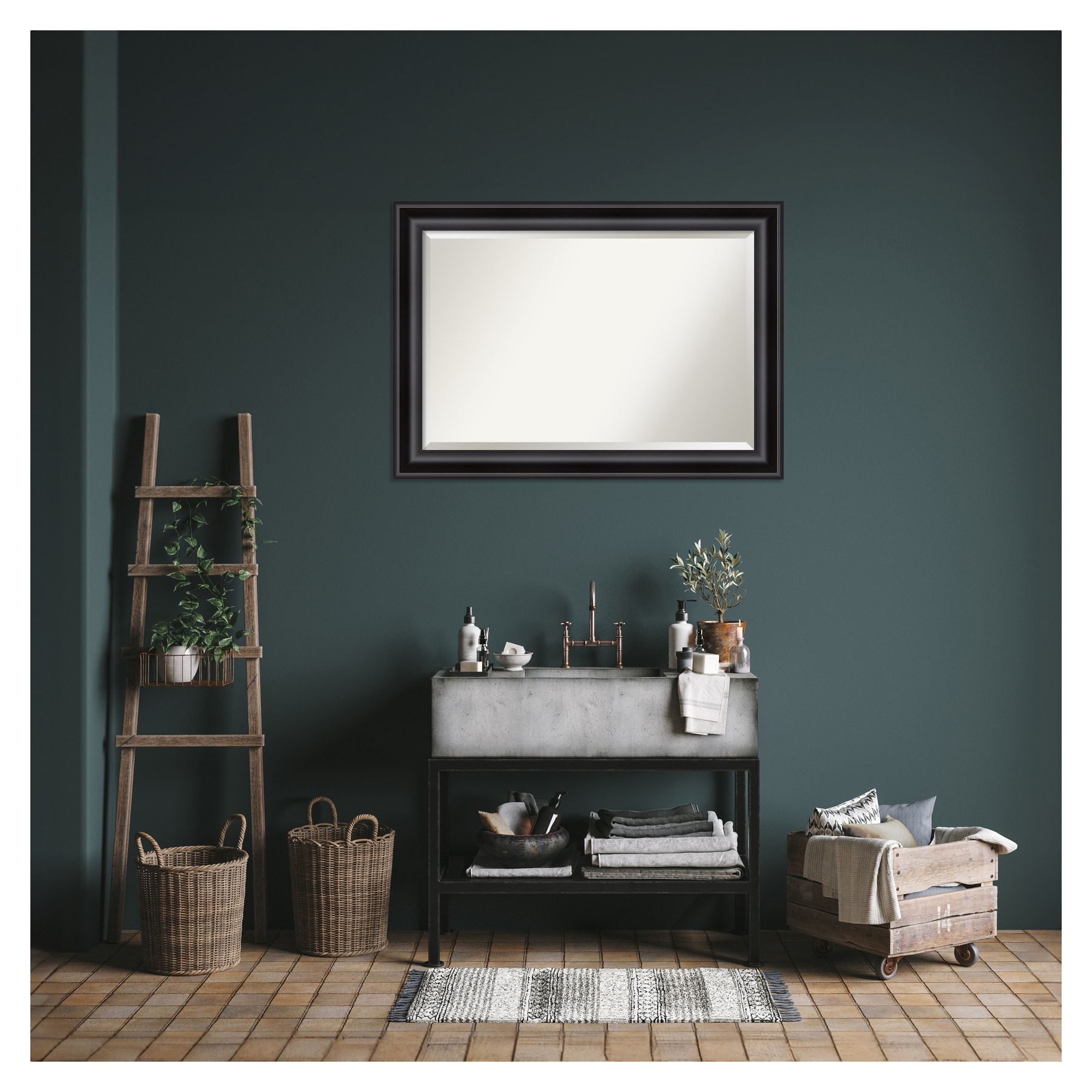 Amanti Art DSW4593655 Framed-Bath-Mirrors - View #8