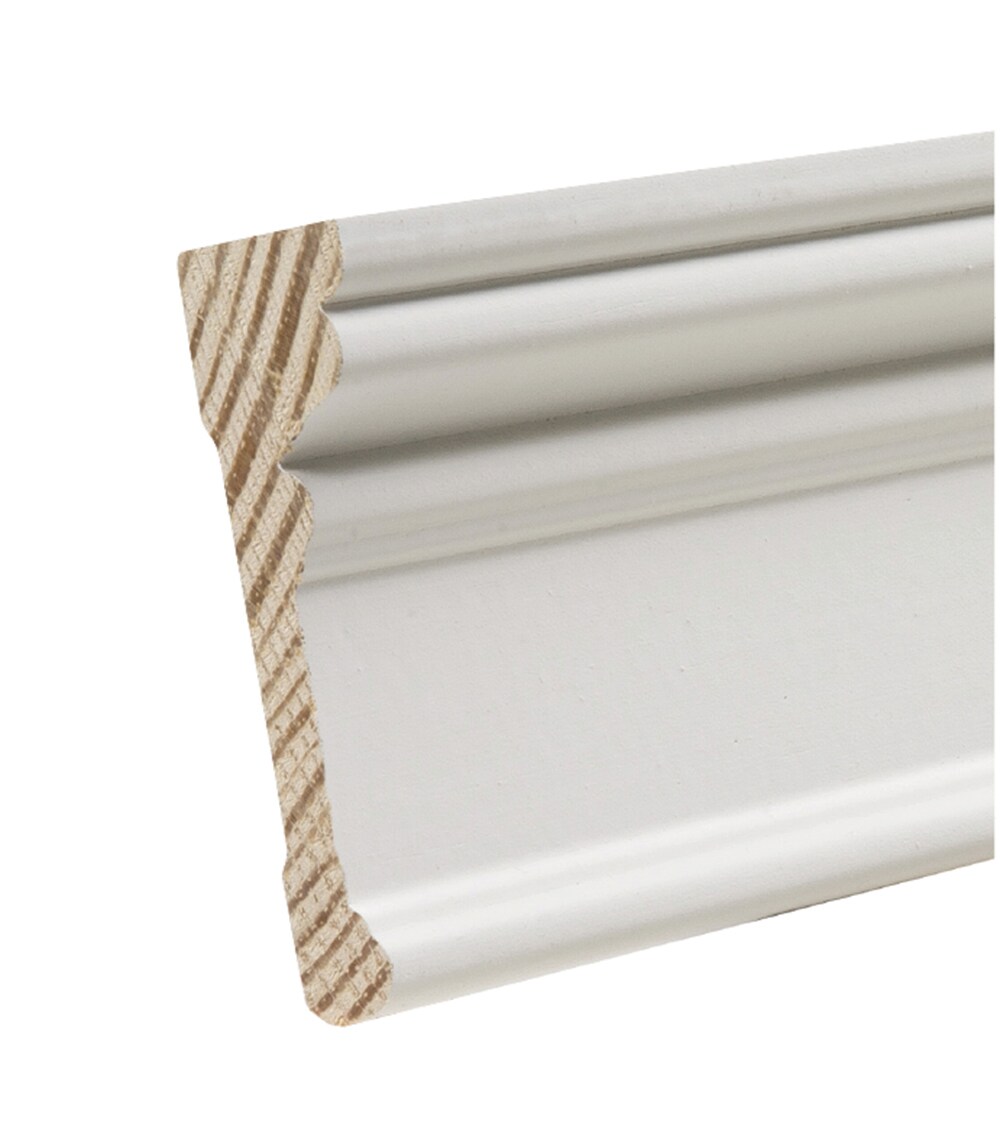 RELIABILT 1-1/4-in x 2-in x 10-ft Primed Pine Brick Moulding in