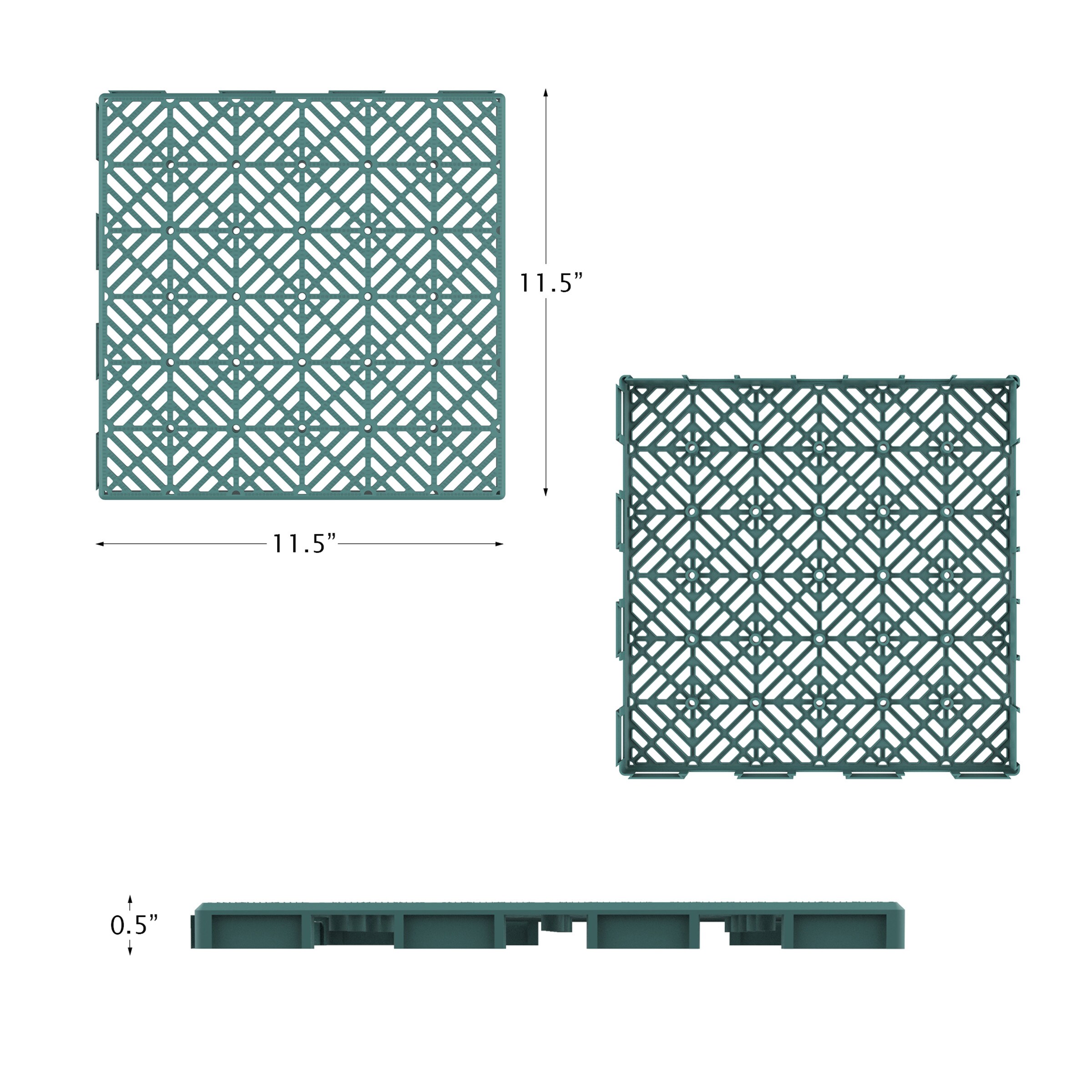 Nature Spring 437803YAI Deck-Tiles - View #5