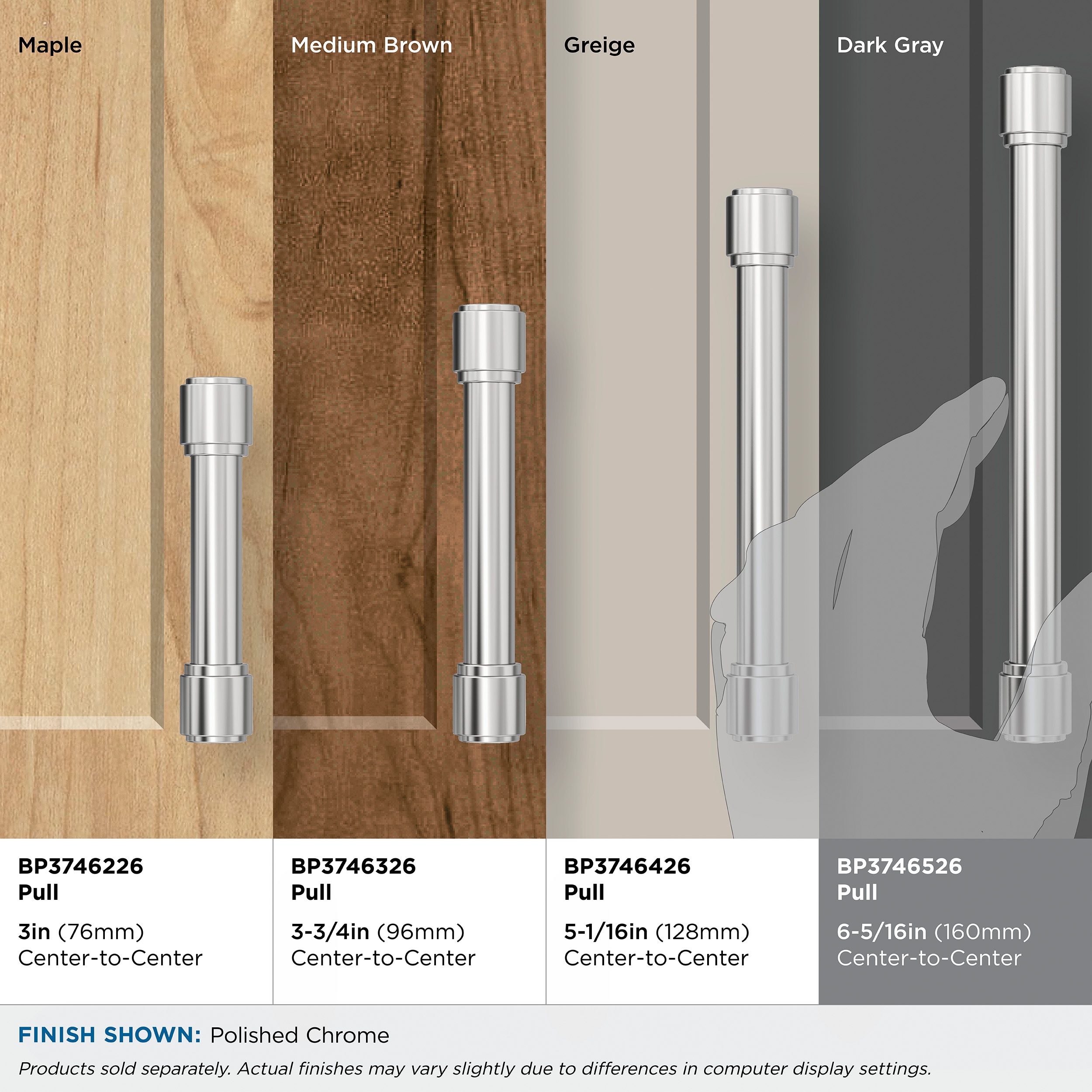 Amerock BP3746526 Cabinet-Pulls - View #8