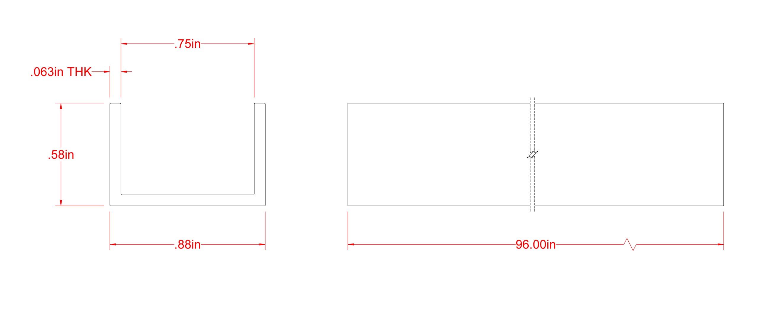 Steelworks 11385 Trim-Channels - View #3