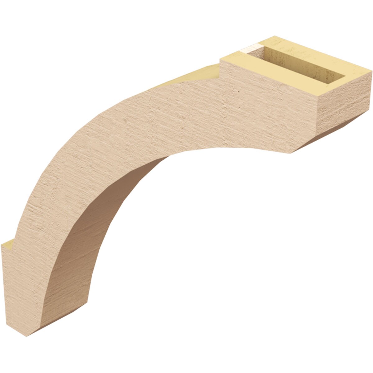 Ekena Millwork BRCUR03X18X18LFTRCPR braces - View #6