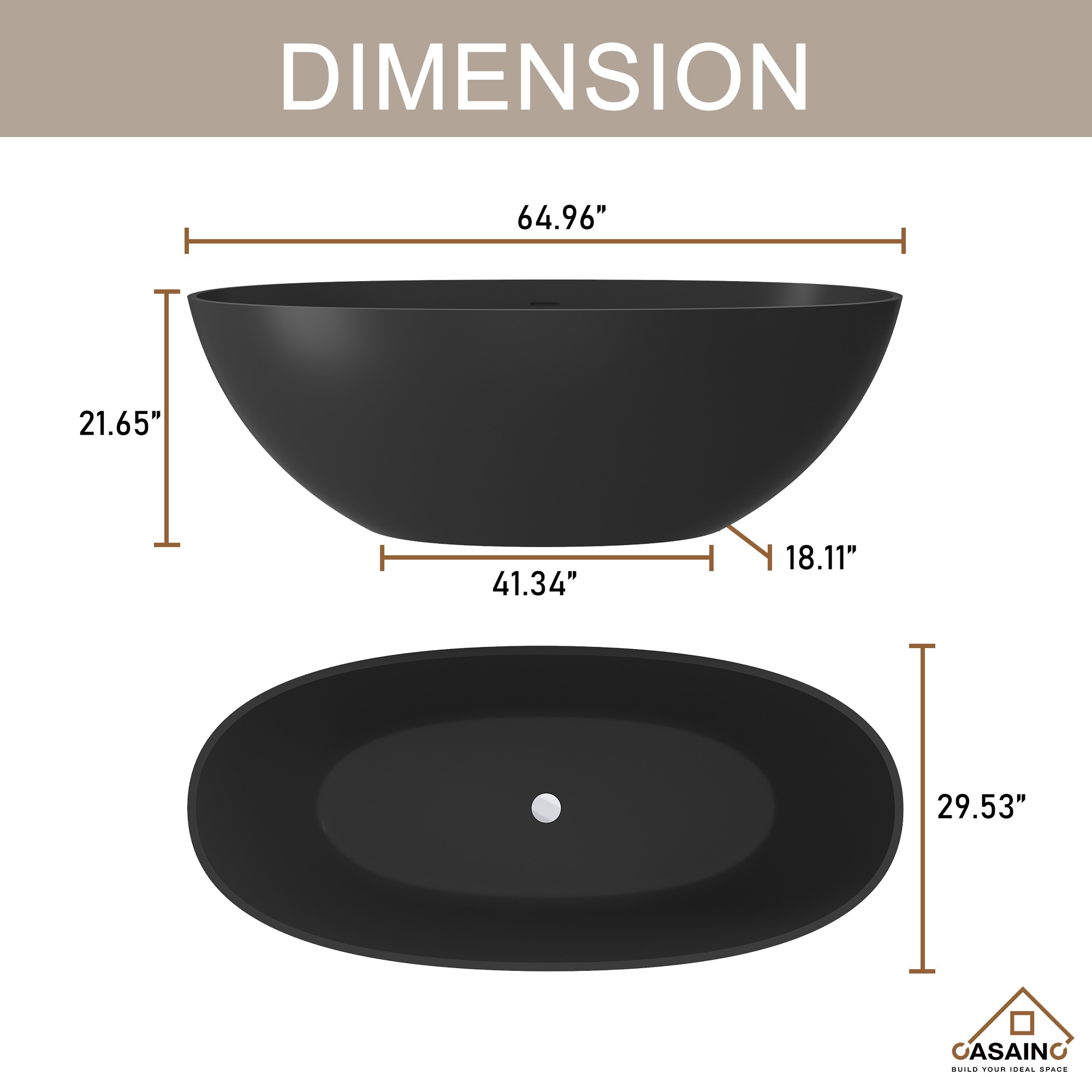 CASAINC CA21S0567 bathtubs - View #6