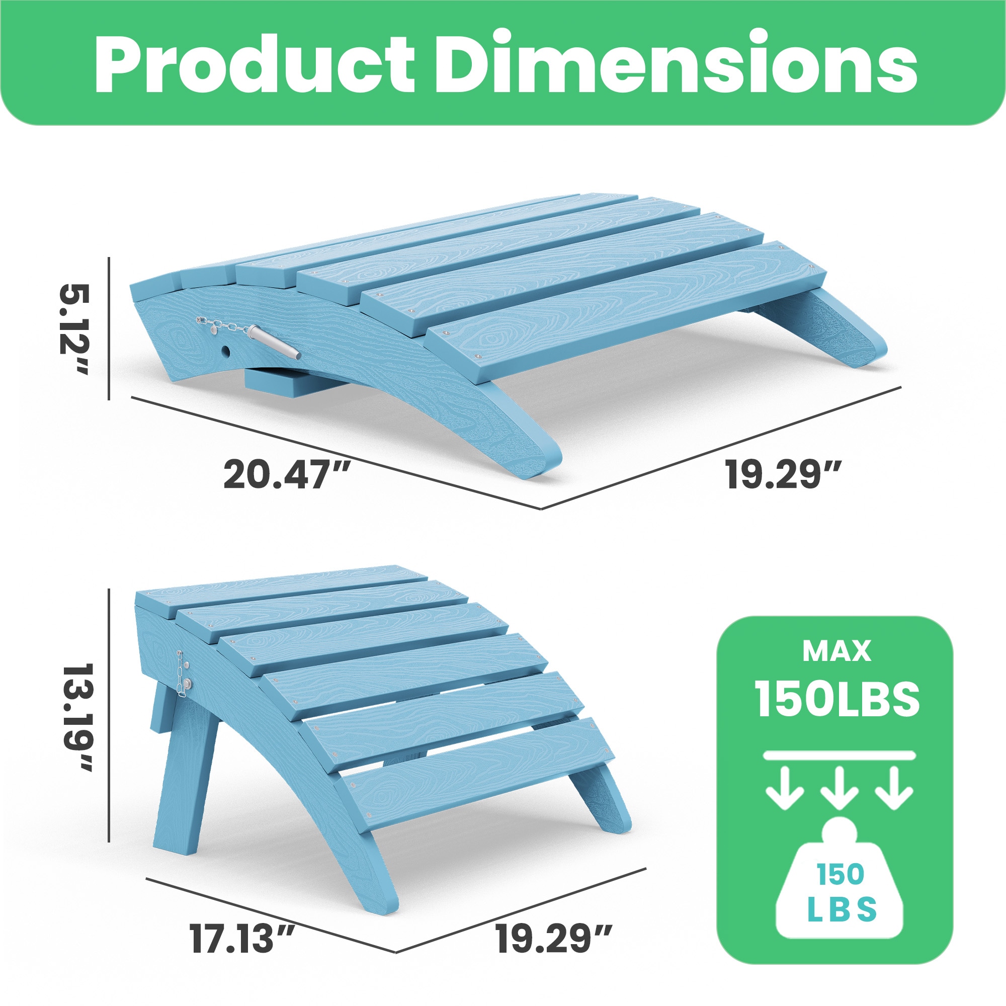 JEAREY PEZDGJ-LG Stools-Ottomans - View #4