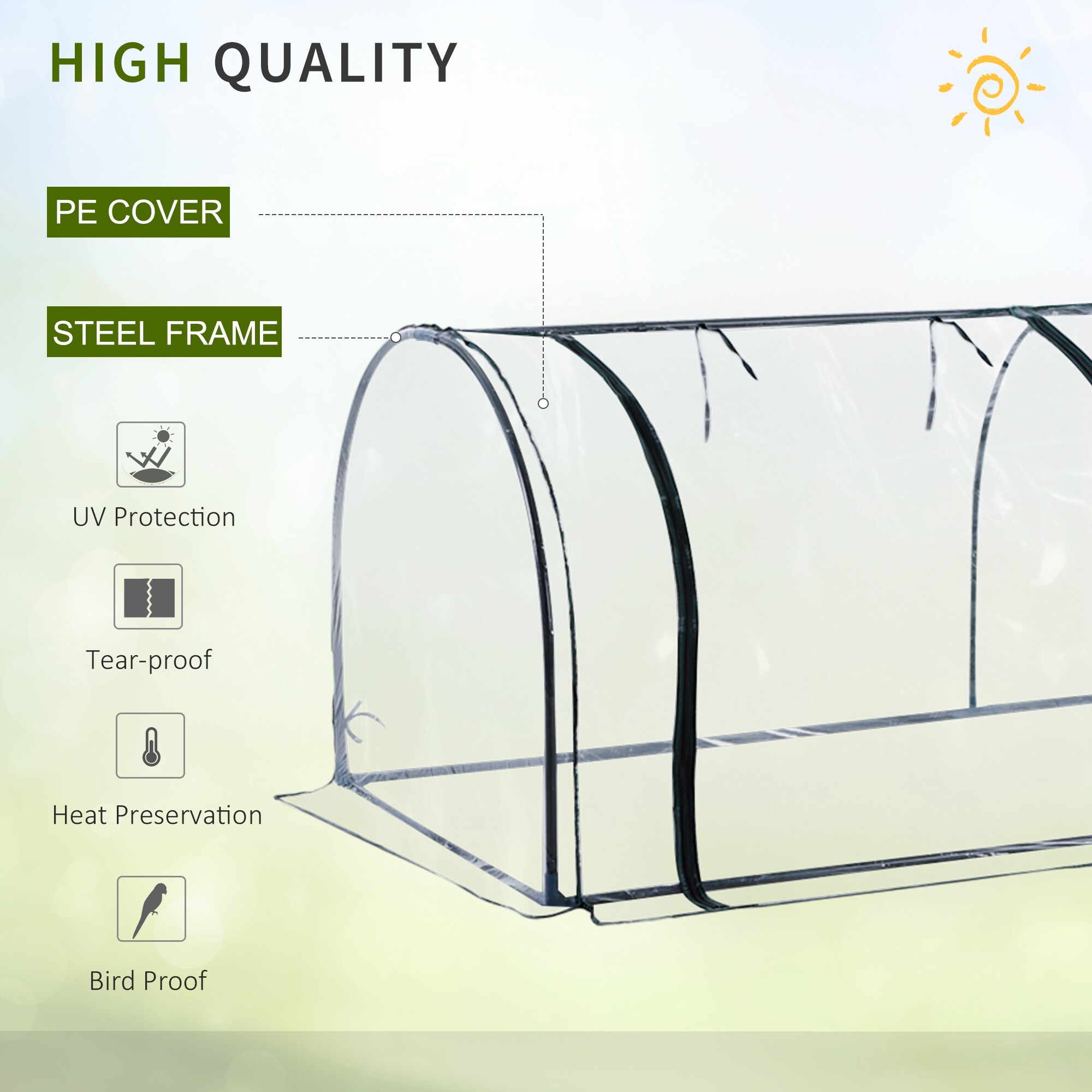 Outsunny 845-234V01 greenhouses - View #7