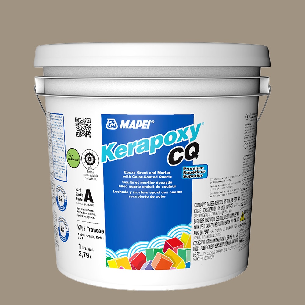 MAPEI 5UB510504 Kerapoxy CQ Driftwood #5105 Epoxy Grout (1-Gallon)