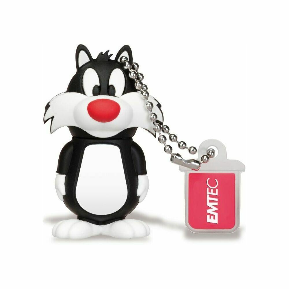  DXXX90135 Emtec ECMMD16GL101 16 GB USB 2.0 L101 Looney Tunes Sylvester Flash Drive
