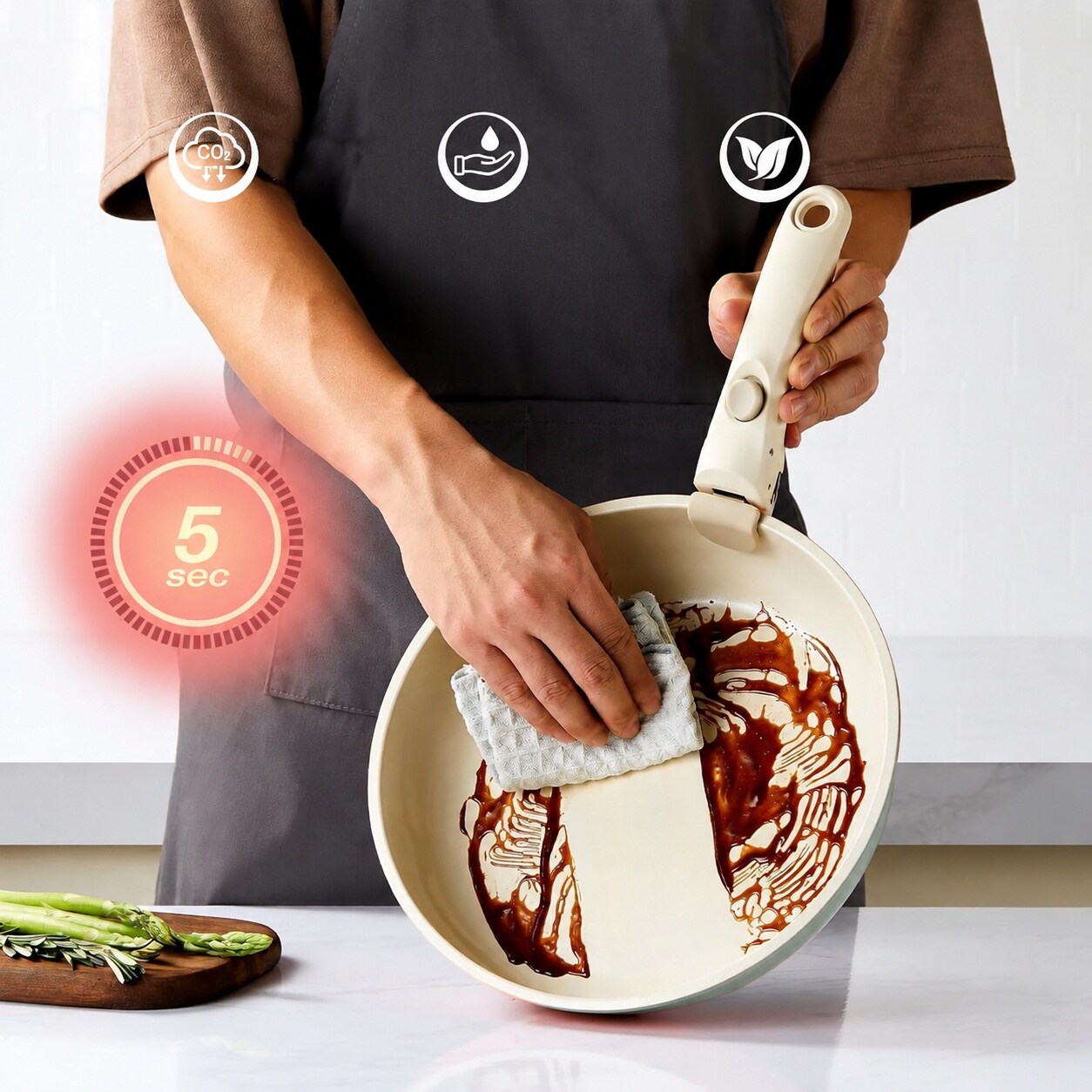 DHMHD LDH0818X097 Cooking-Pans-Skillets - View #4