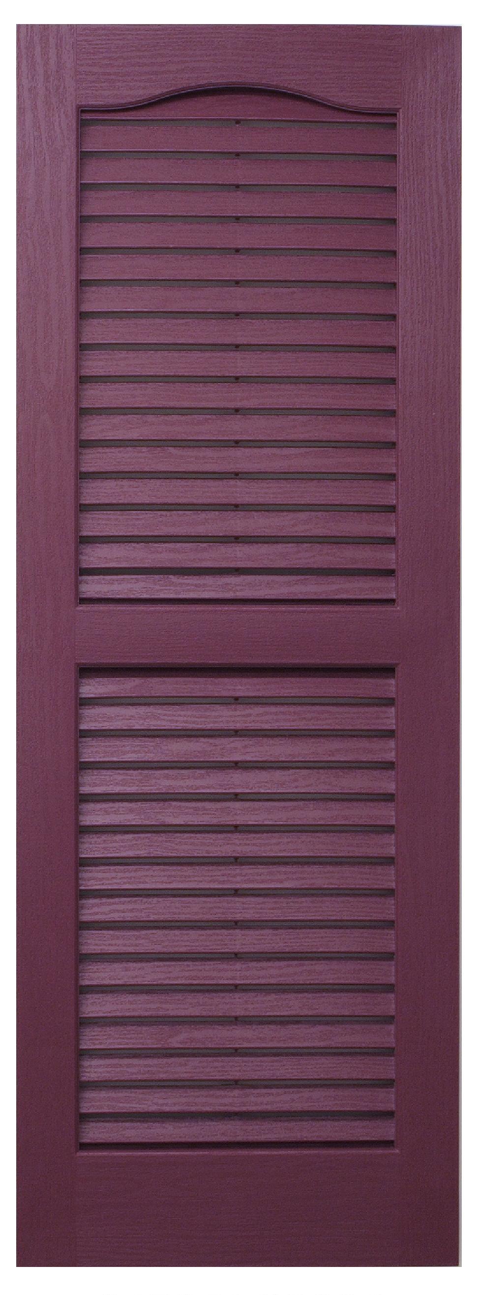 Shutters Severe Weather 2-Pack 3 color Raised/Louvered Panel 15x47in.Vinyl Ext 