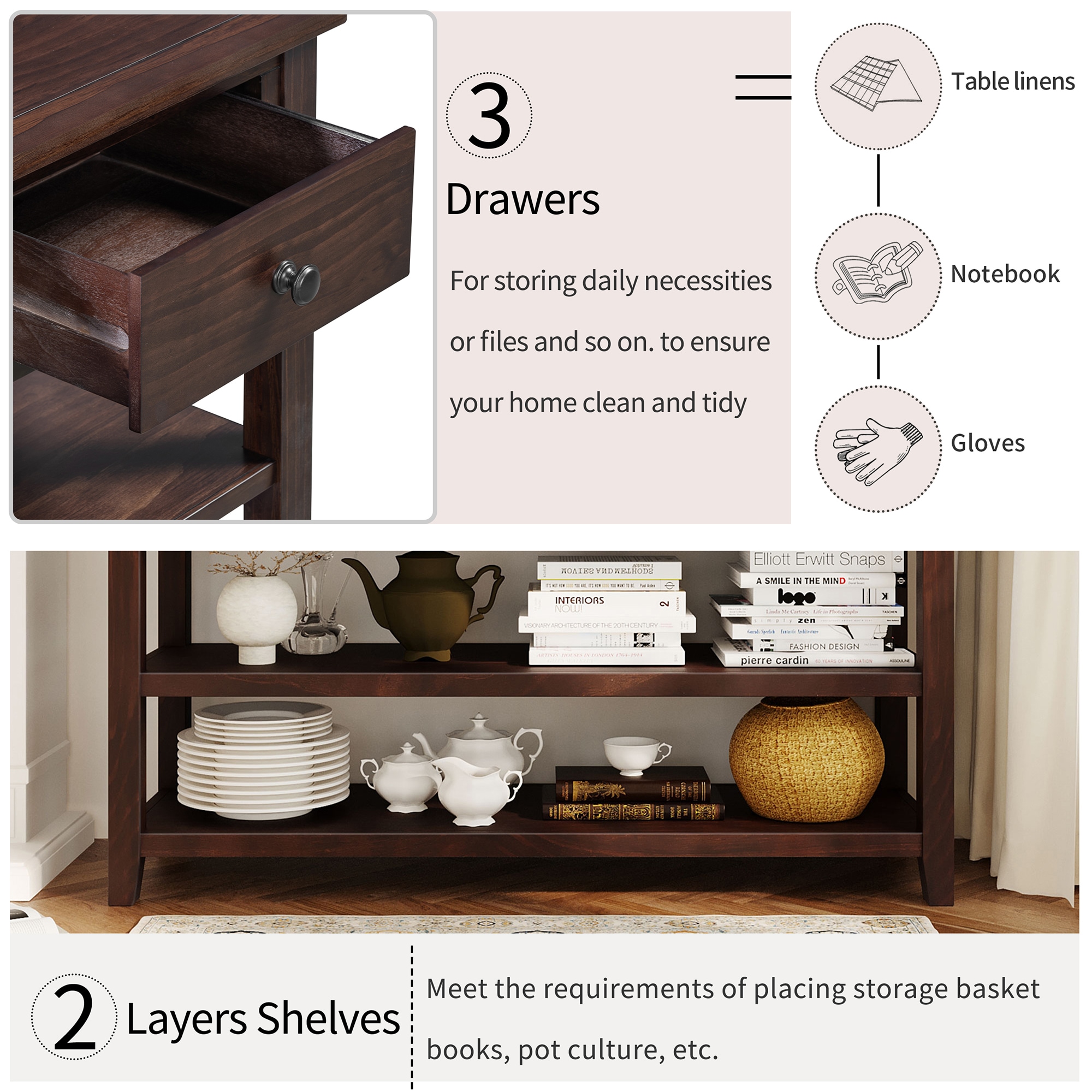 Sumyeg BH-822AAA Console-Sofa-Tables - View #7