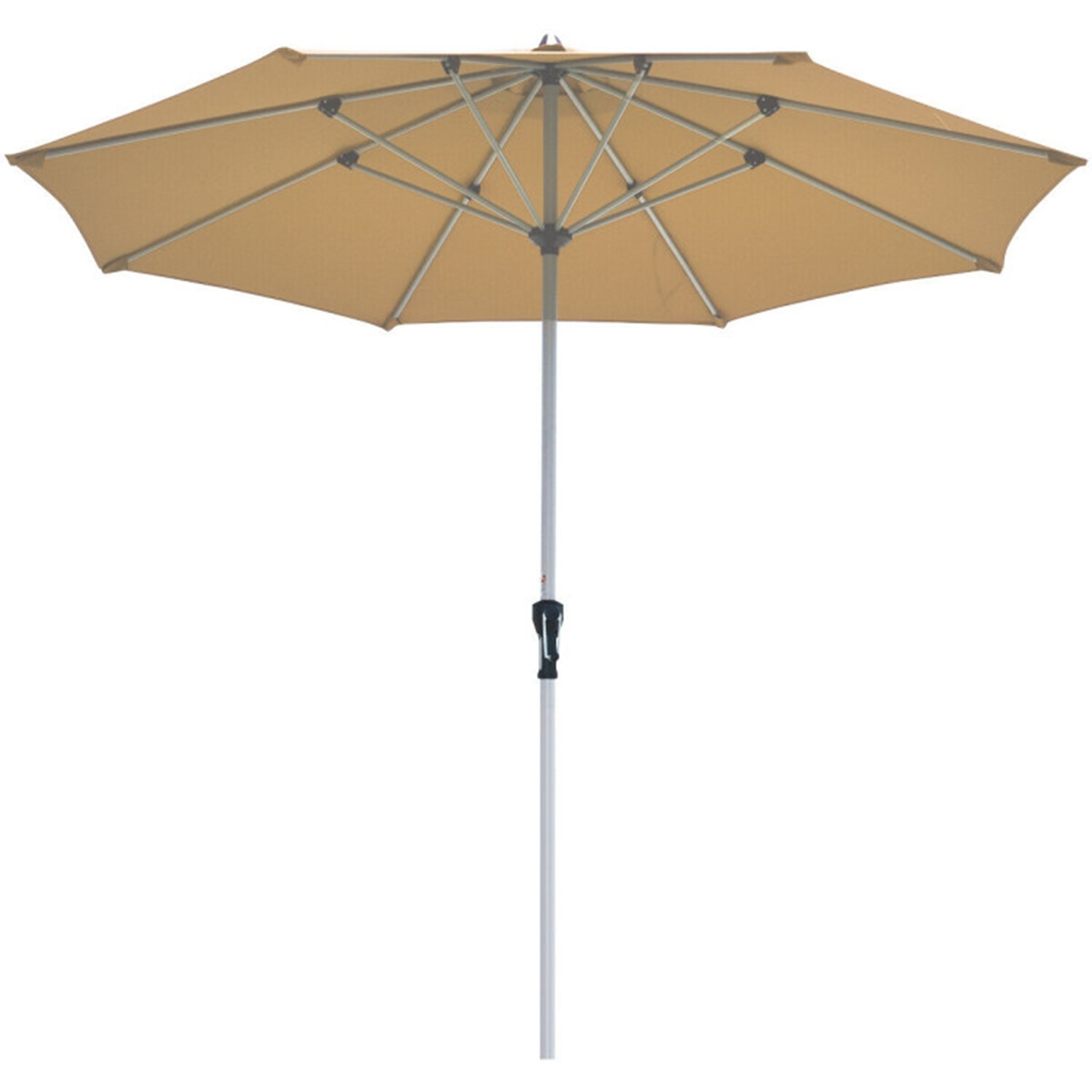 GZMR GZ-DHF5248-BGE 9-Feet Aluminum Market Patio Umbrella