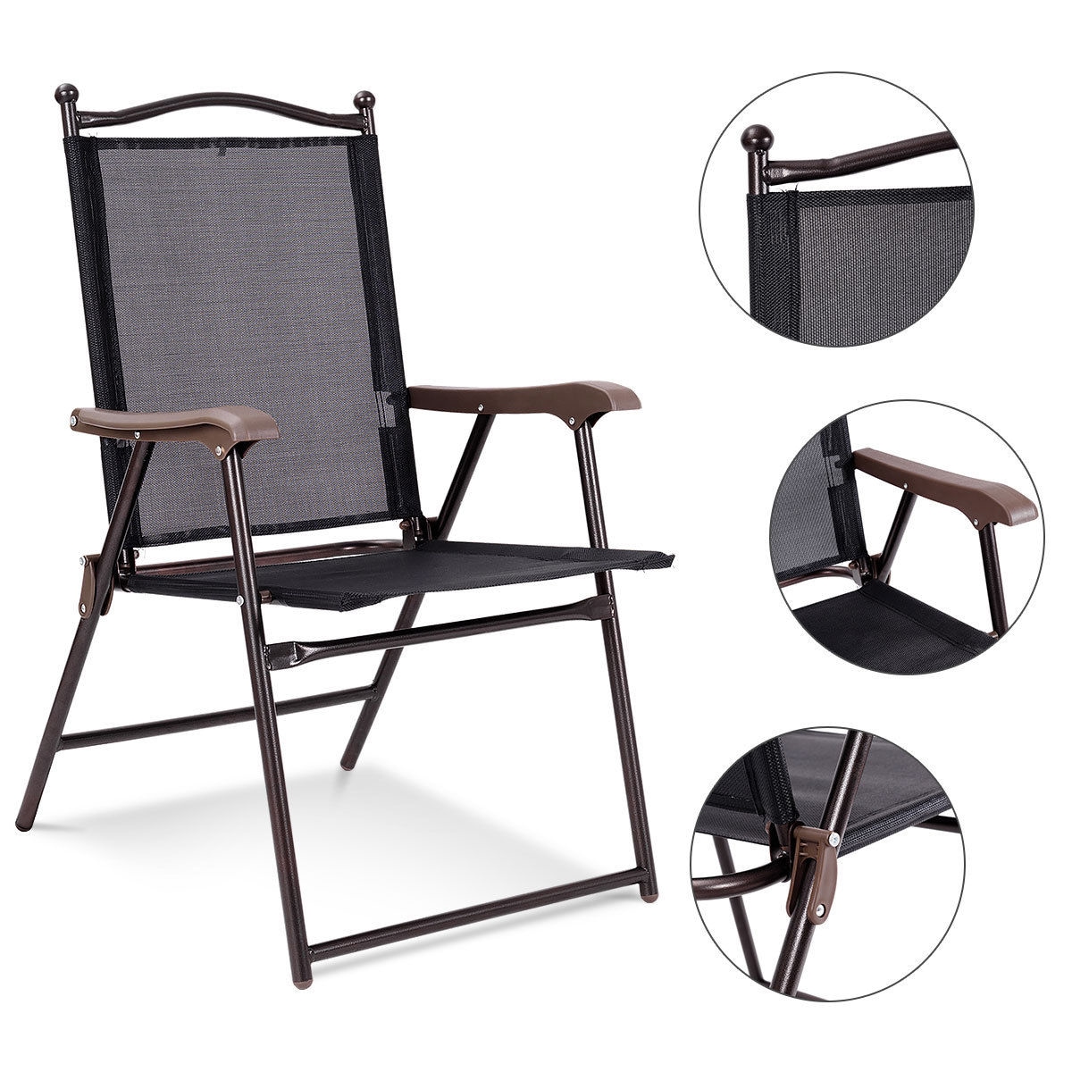 Costway OP3568-2BK Patio-Chairs - View #2