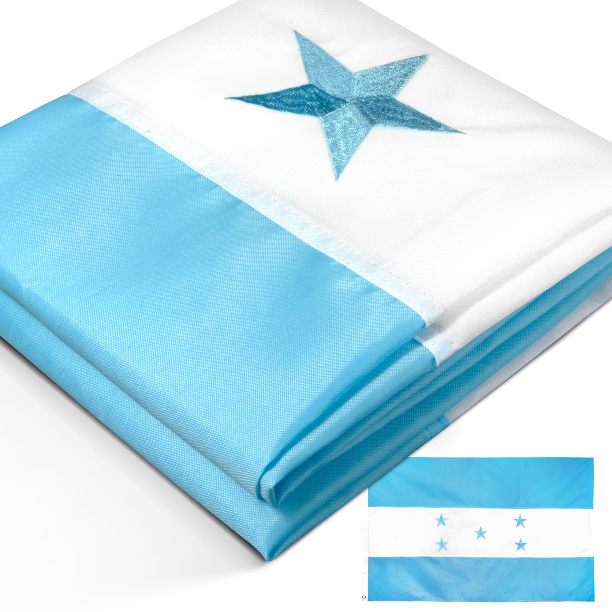 Anley EverStrong Nylon Embroidered Honduras Flag 5-ft W X 3-ft H ...