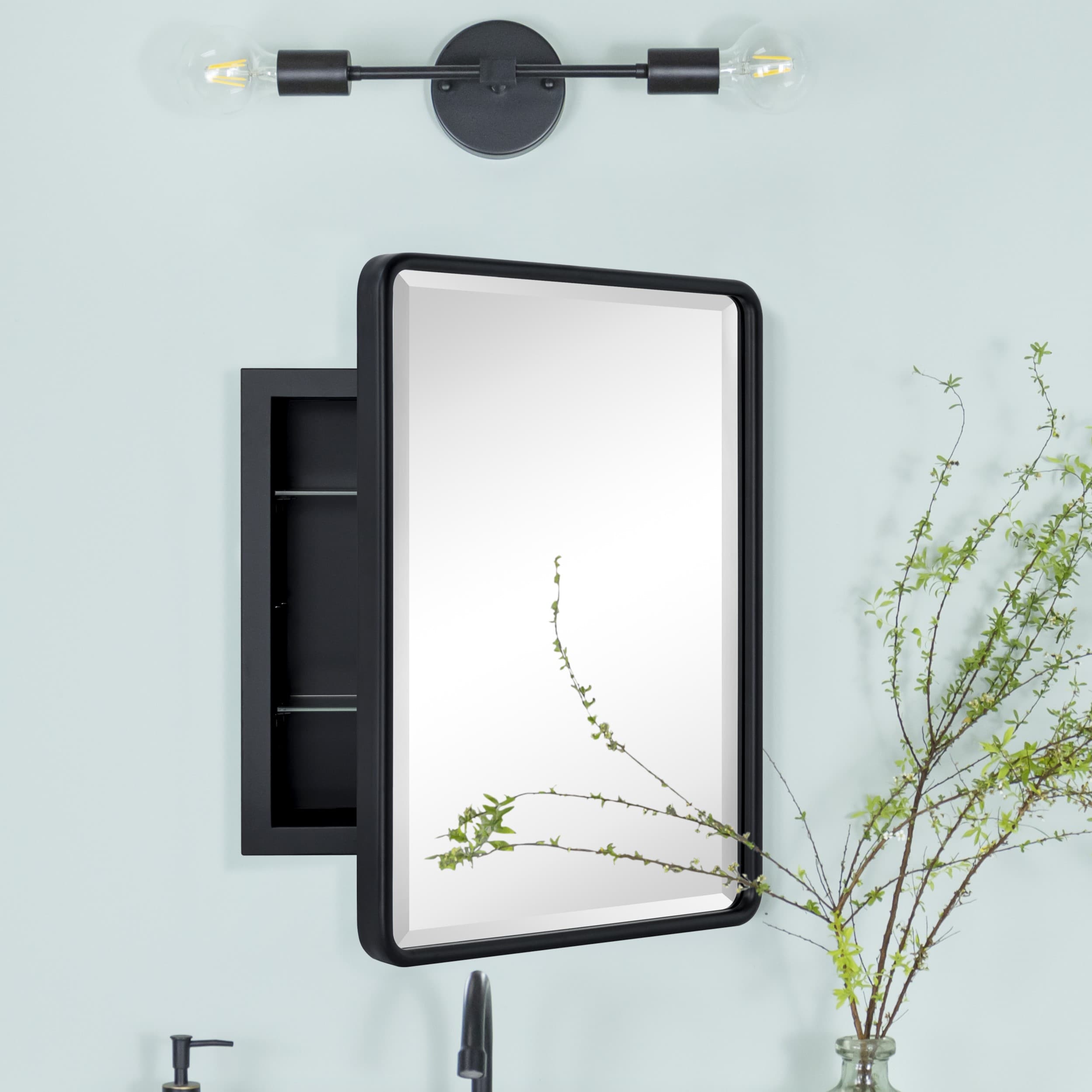 TEHOME GC-00739 Bathroom-Medicine-Cabinets - View #2