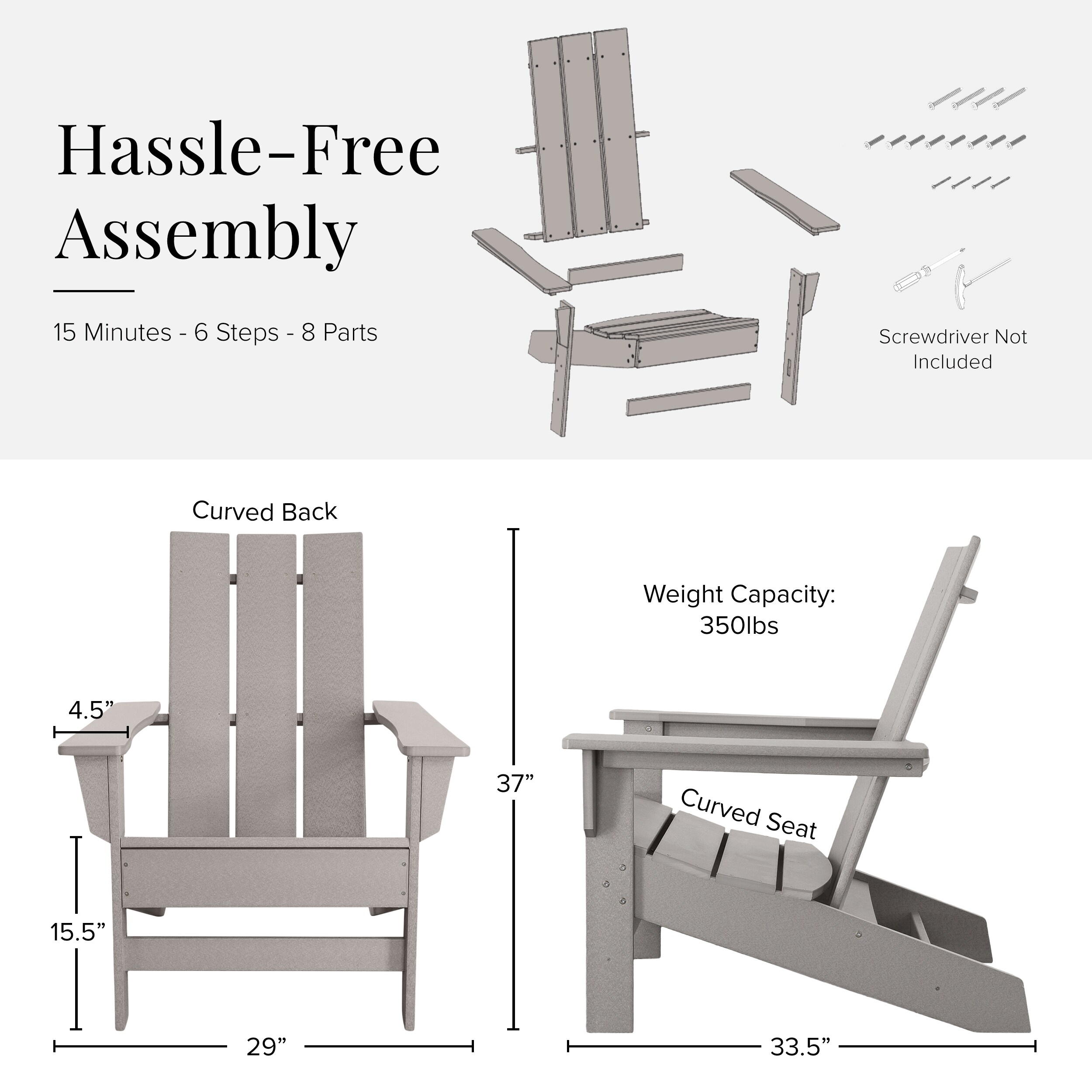 DuroGreen AAC35294PKLG Patio-Conversation-Sets - View #7