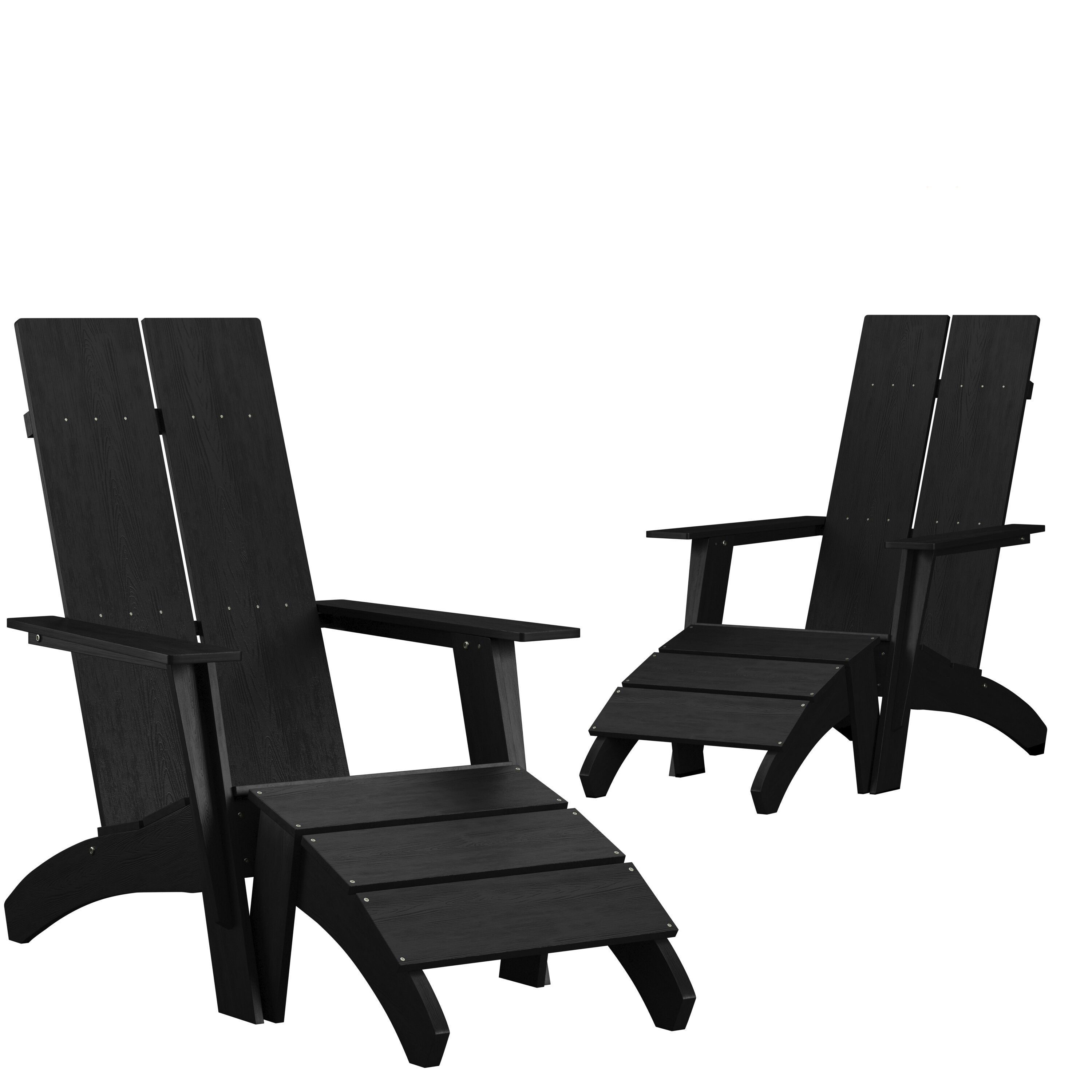 Black adirondack chairs online lowes