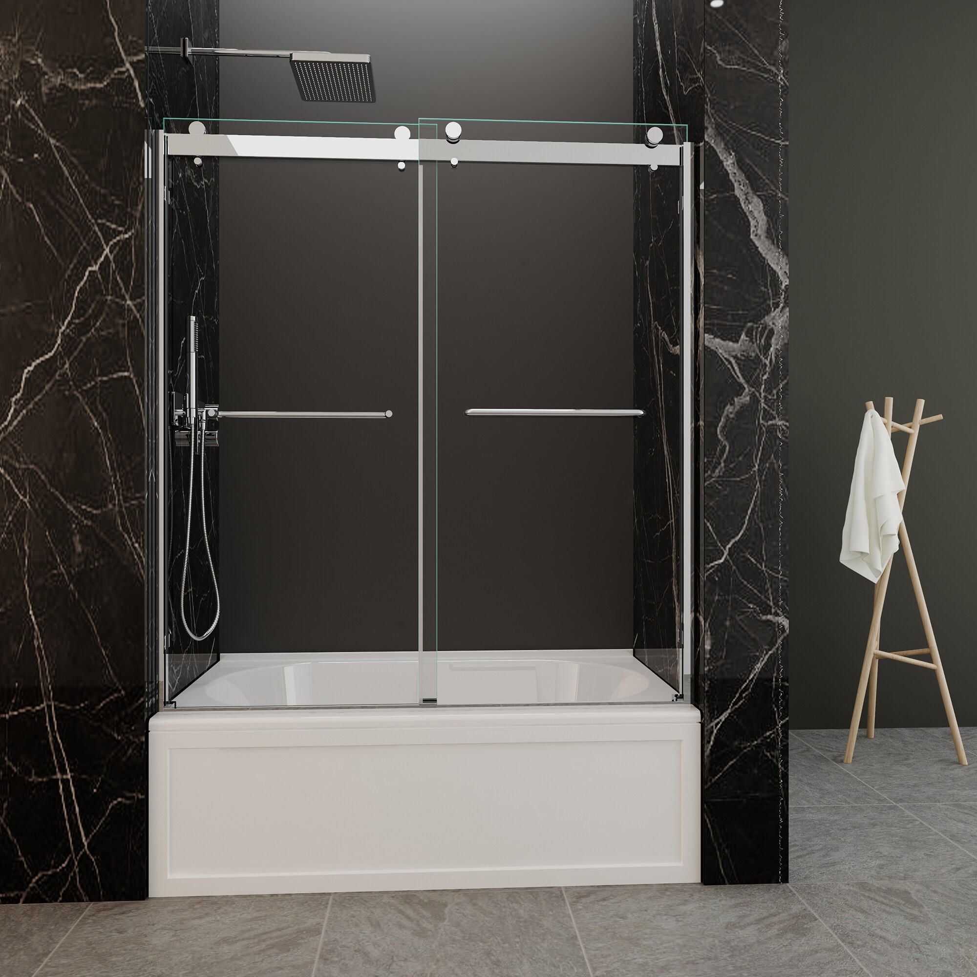 CASAINC CVY-SS10-60BR Shower-Doors - View #2