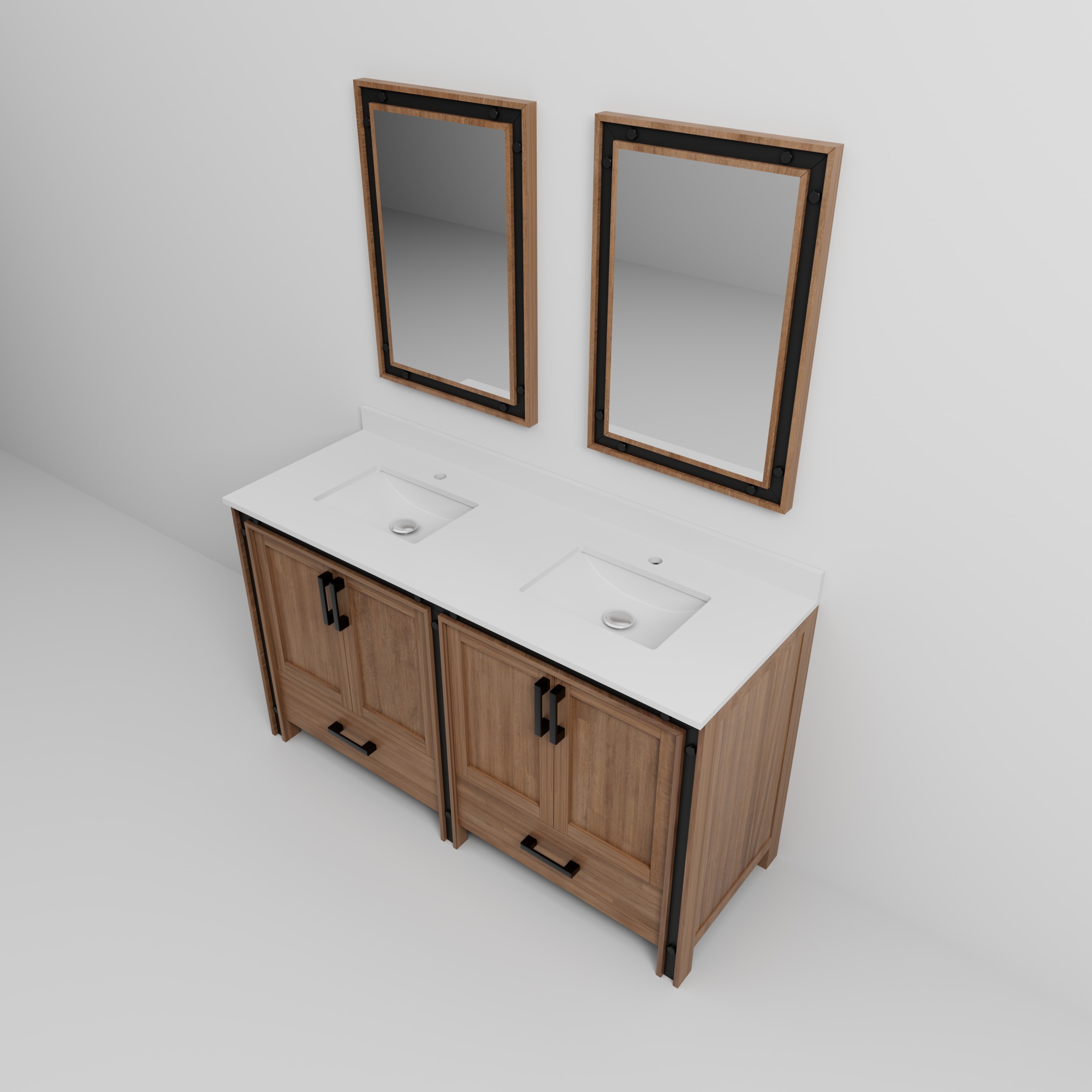 Lexora LVZV60DN210 Bath-Vanity-Combo - View #10