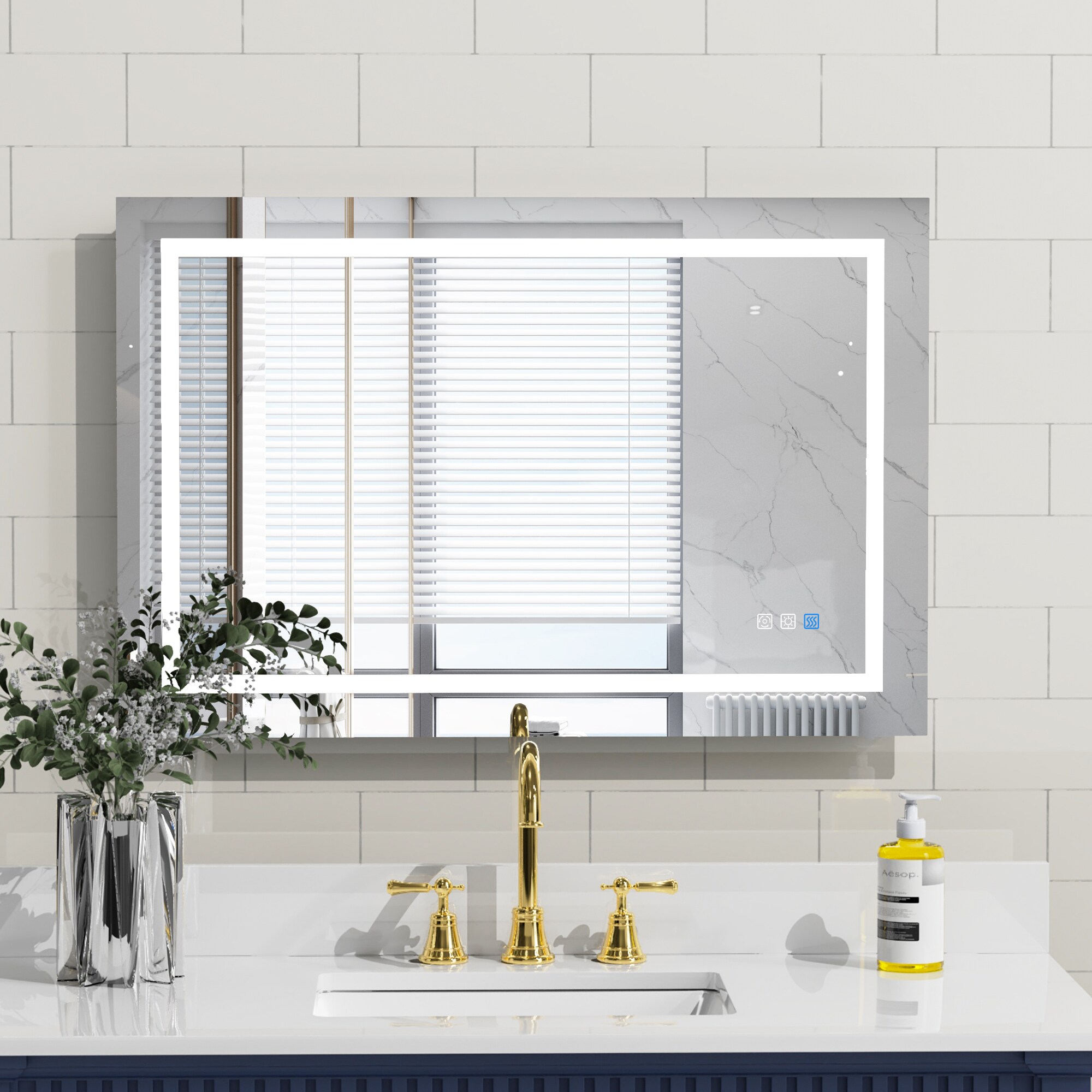 ExBrite JS-2436R-4-X-E Framed-Bath-Mirrors - View #3