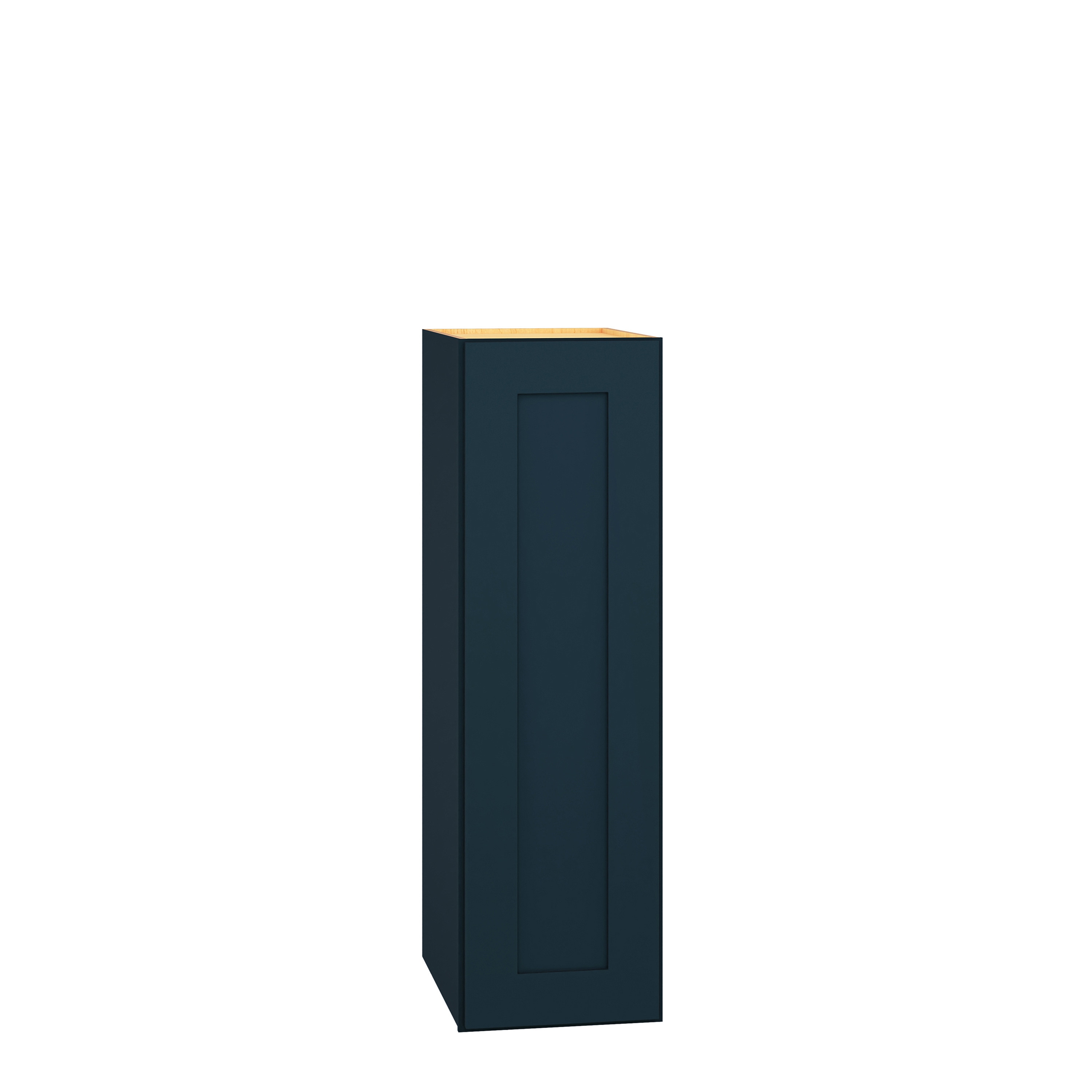 Diamond Express 330 W930R Jamestown 9-in W x 30-in H x 12-in D Regatta Blue Wall Fully assembled Plywood Cabinet (Recessed Panel Shaker)